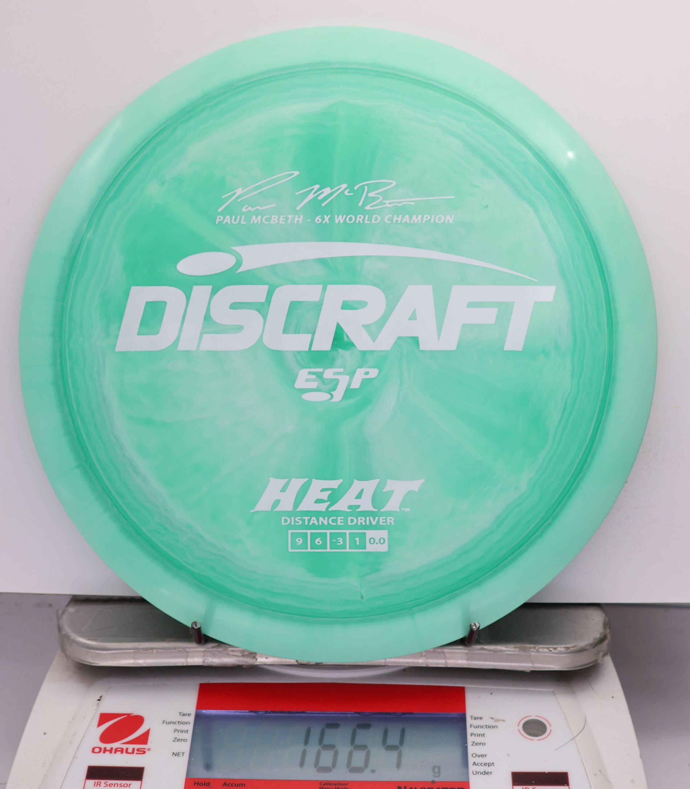 553322 ESP Heat, Paul McBeth 6X - #824 Aqua, 166