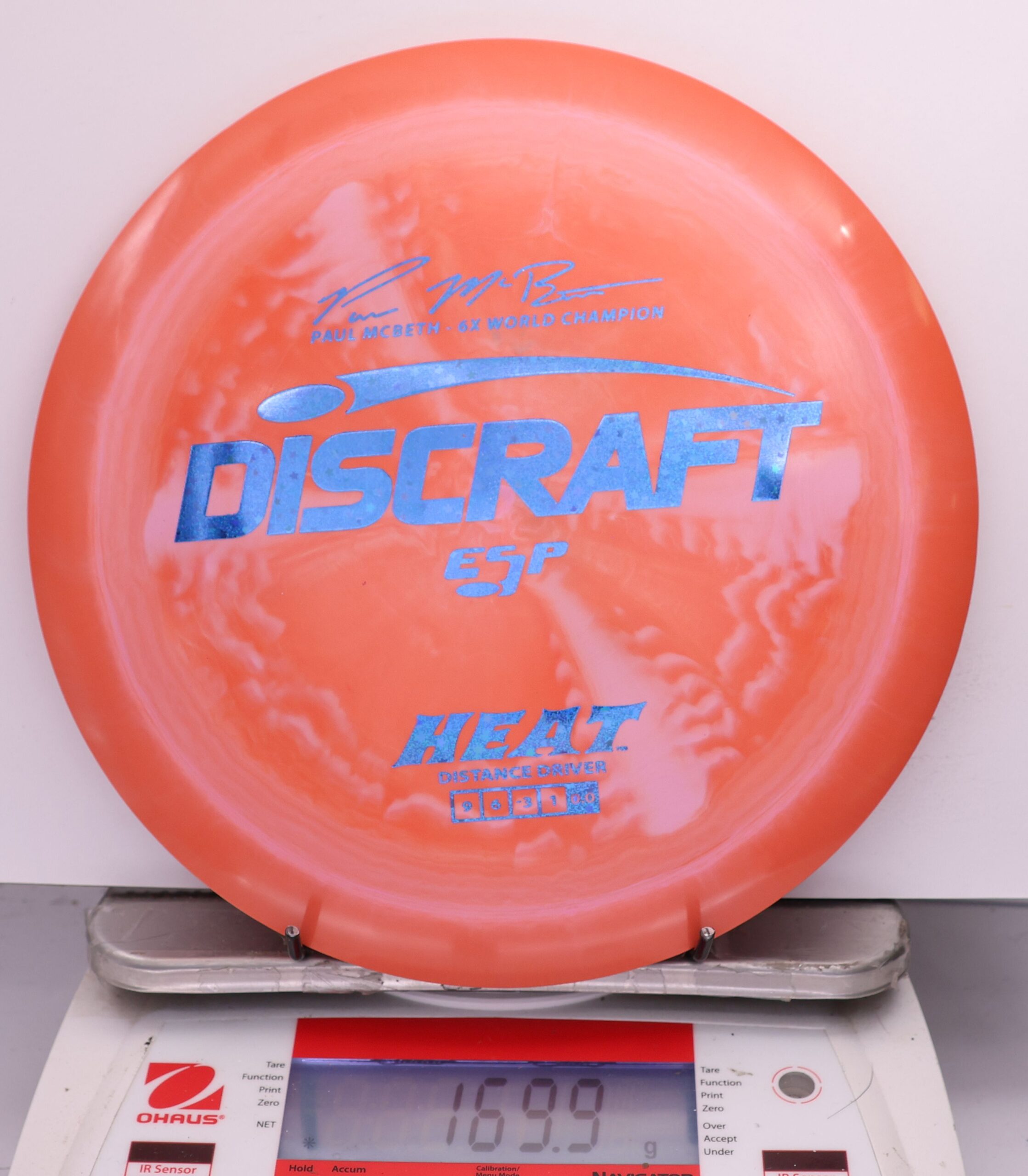 553348 ESP Heat, Paul McBeth 6X - #831 DkOrange, 170