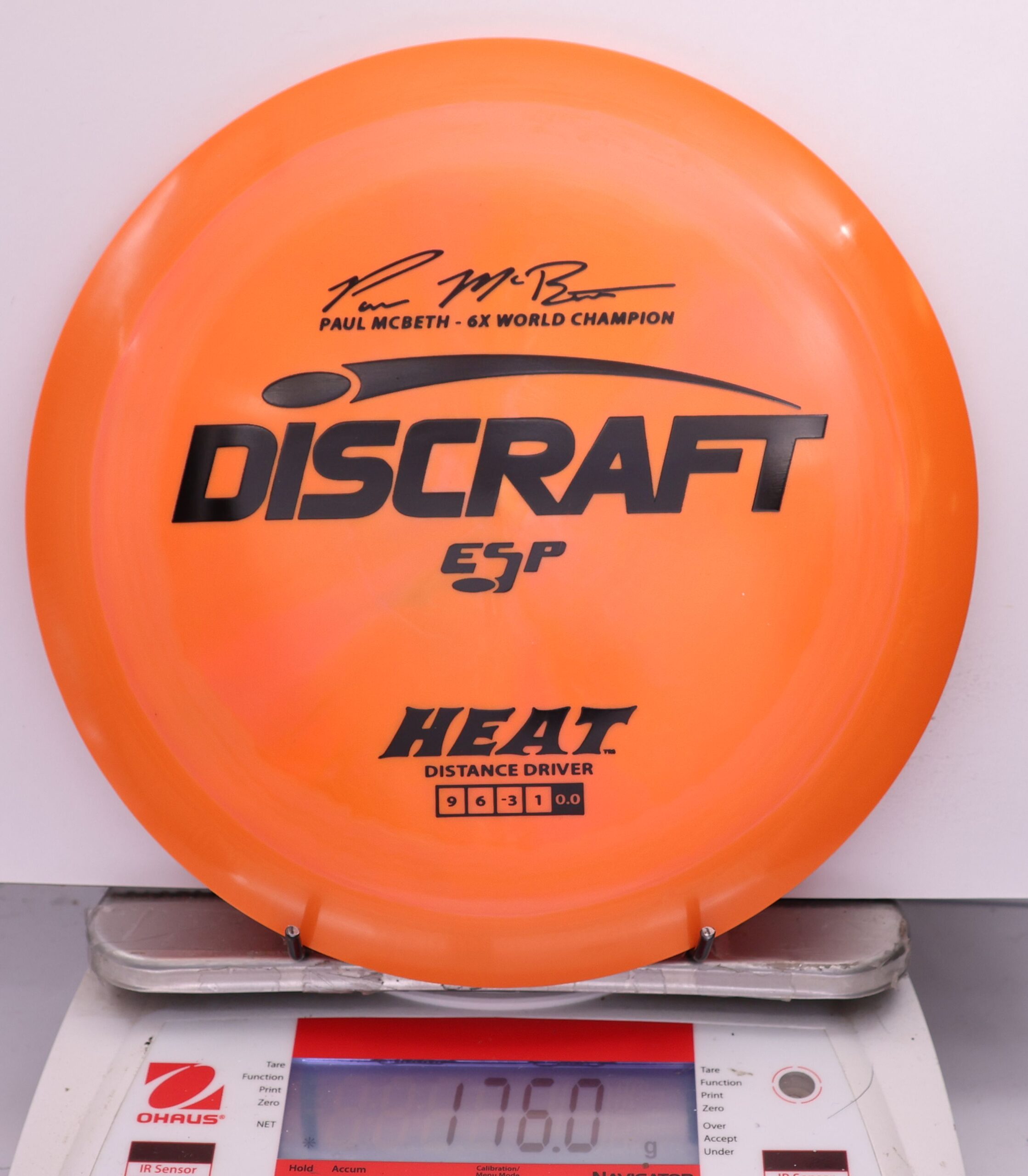 553349 ESP Heat, Paul McBeth 6X - #832 Orange, 176