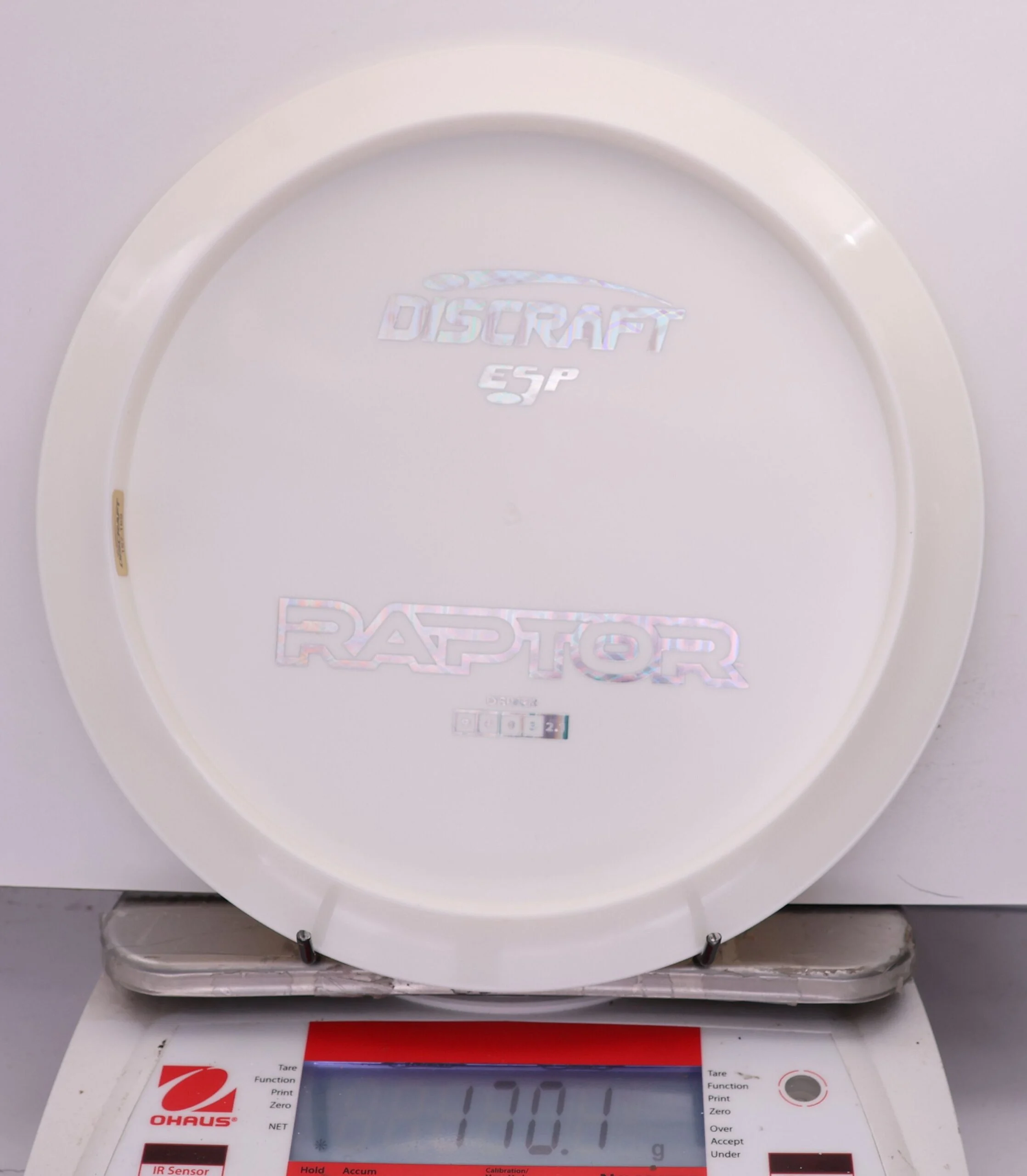 553510 ESP Raptor, Bottom Stamp - #817 White, 170