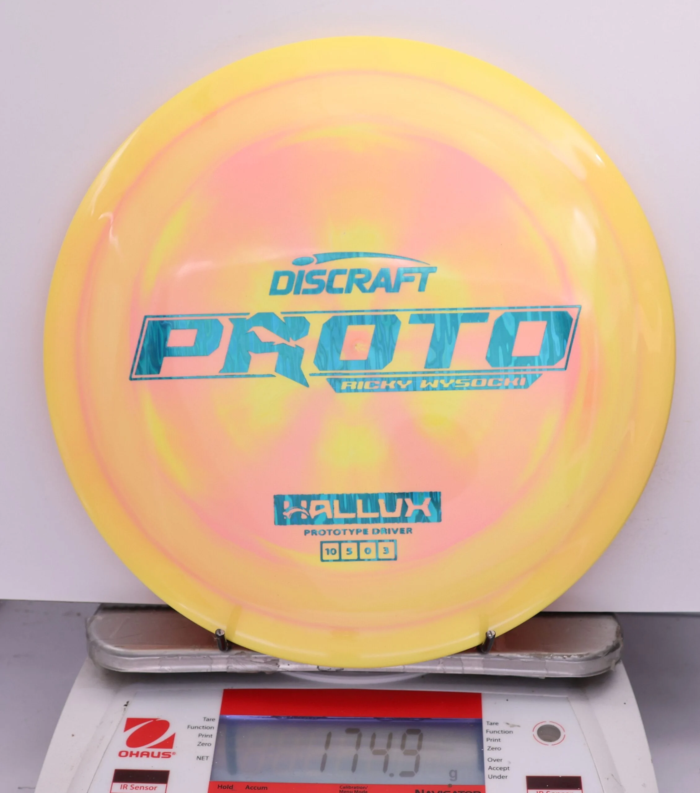 553667 Prototype Hallux, Ricky Wysocki - #821 YellowPink, 175