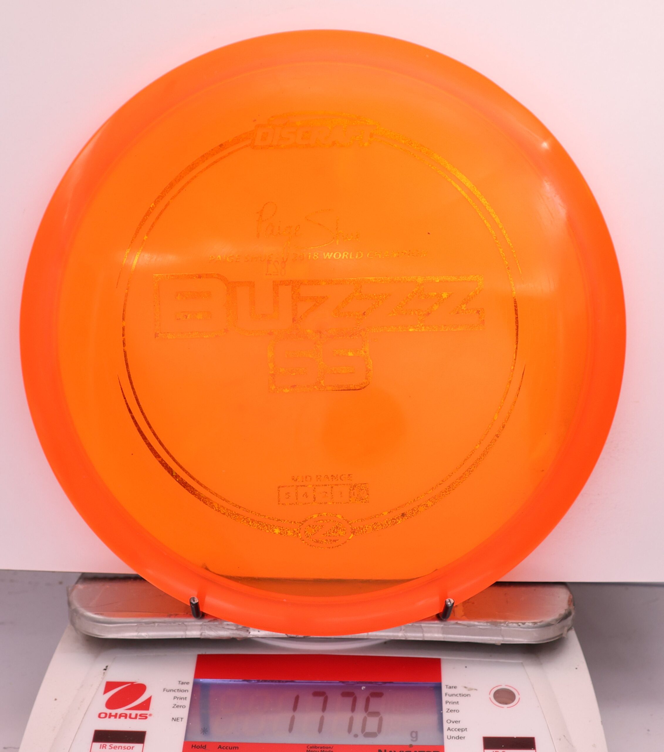 553892 Z Buzzz SS, Paige Shue 2018 World Champion - #821 Orange, 178
