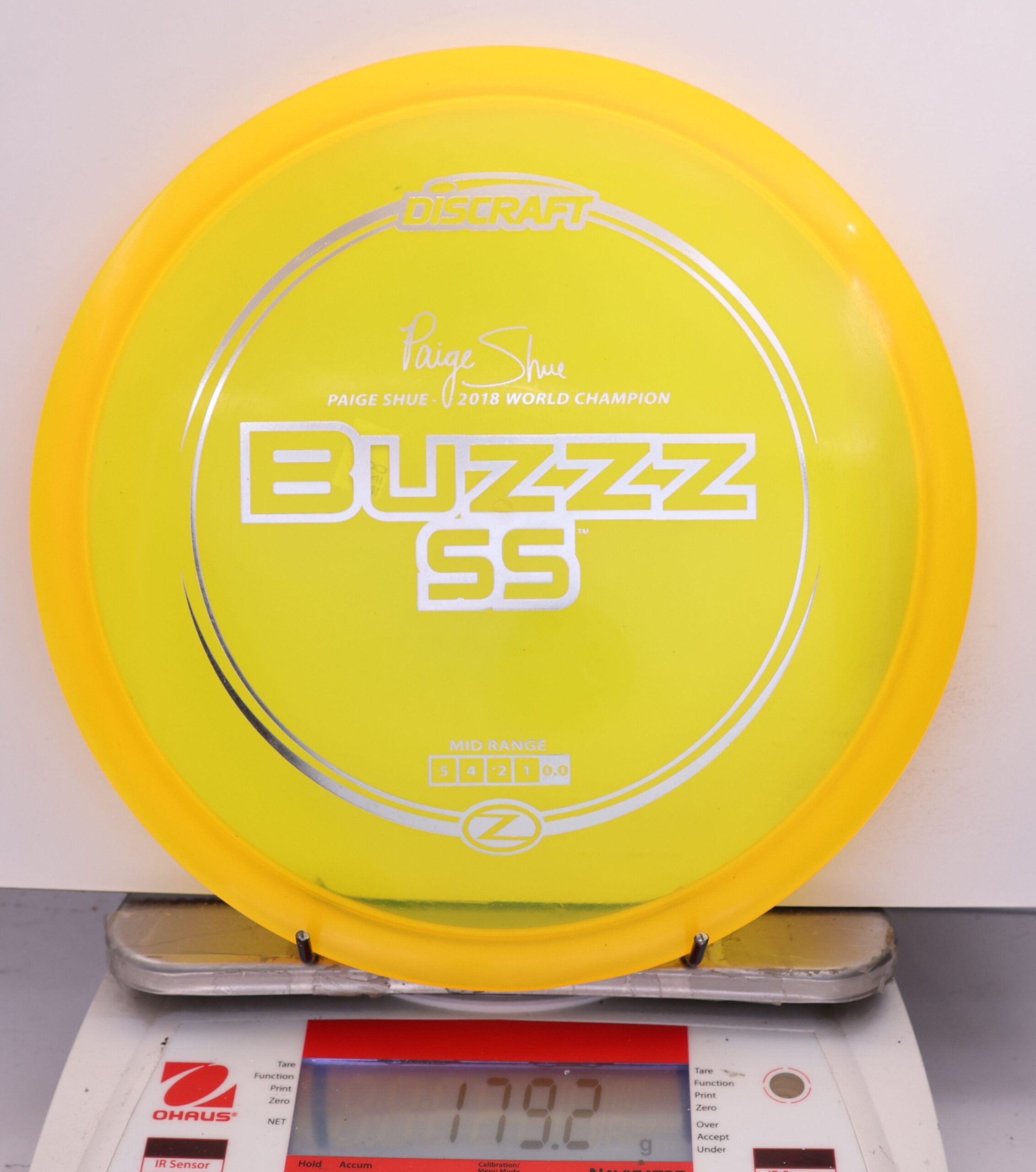 553898 Z Buzzz SS, Paige Shue 2018 World Champion - #822 Yellow, 179