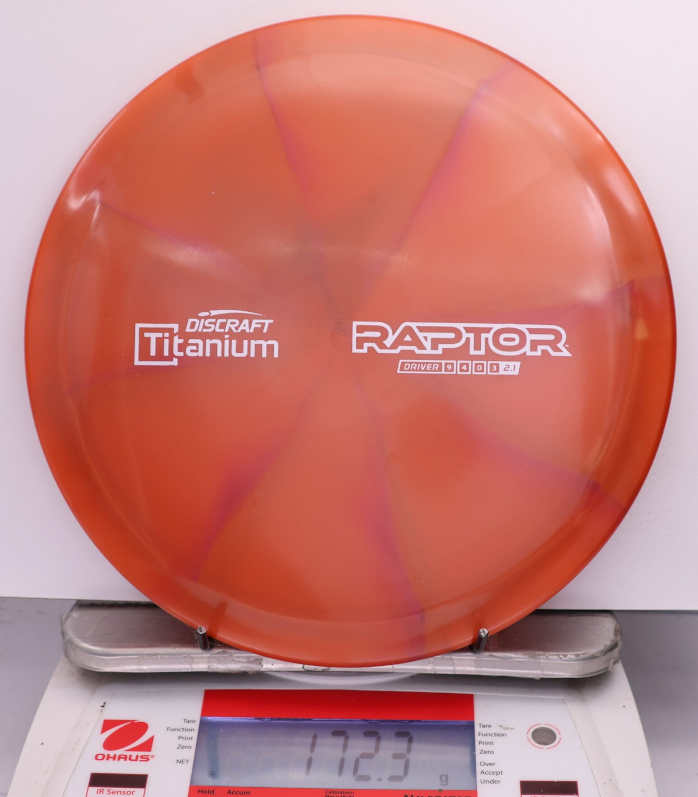 554238 Titanium Raptor - #820 RedORange, 172