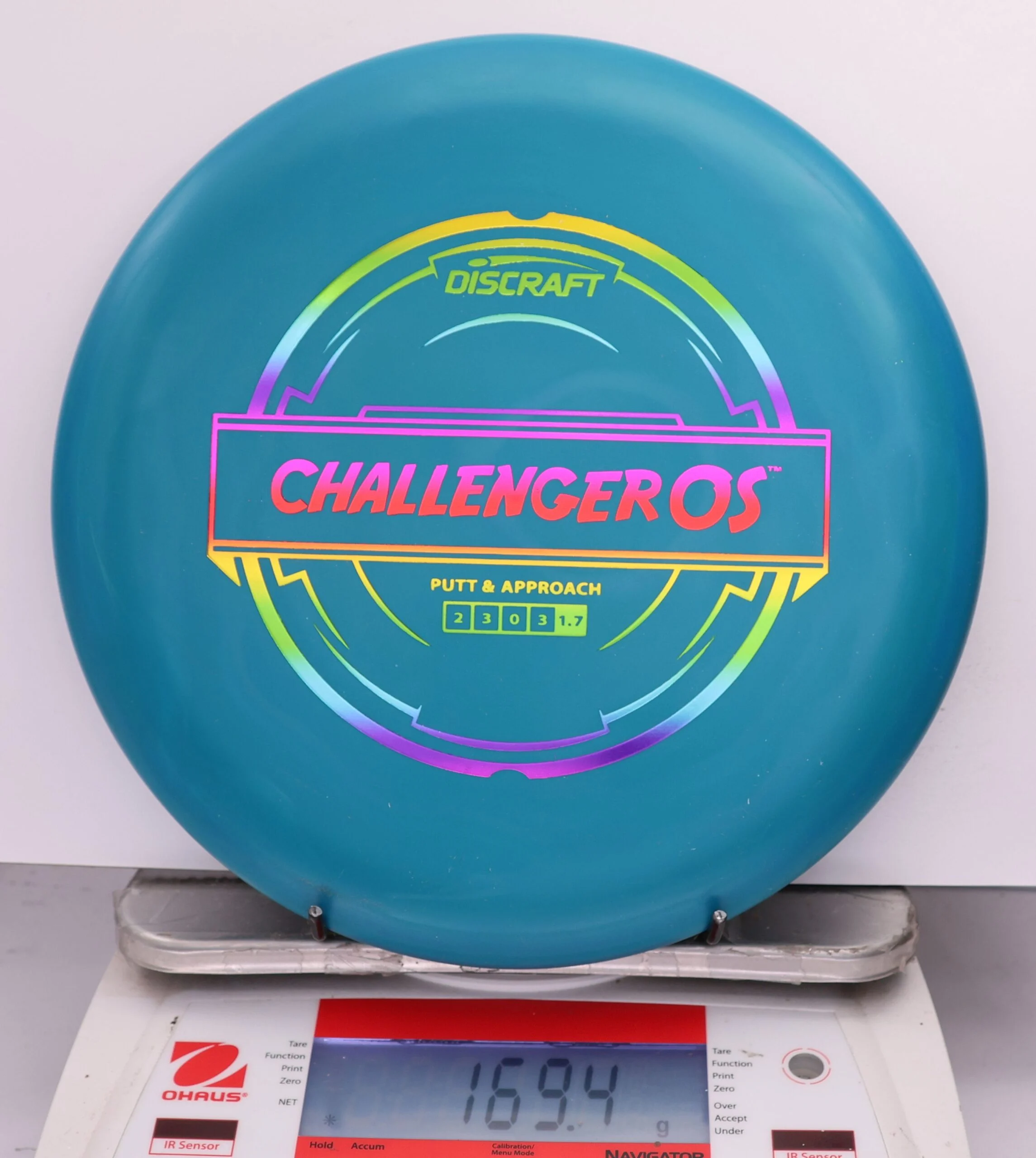 554304 Putter Line Hard Challenger OS - #819 Teal, 169
