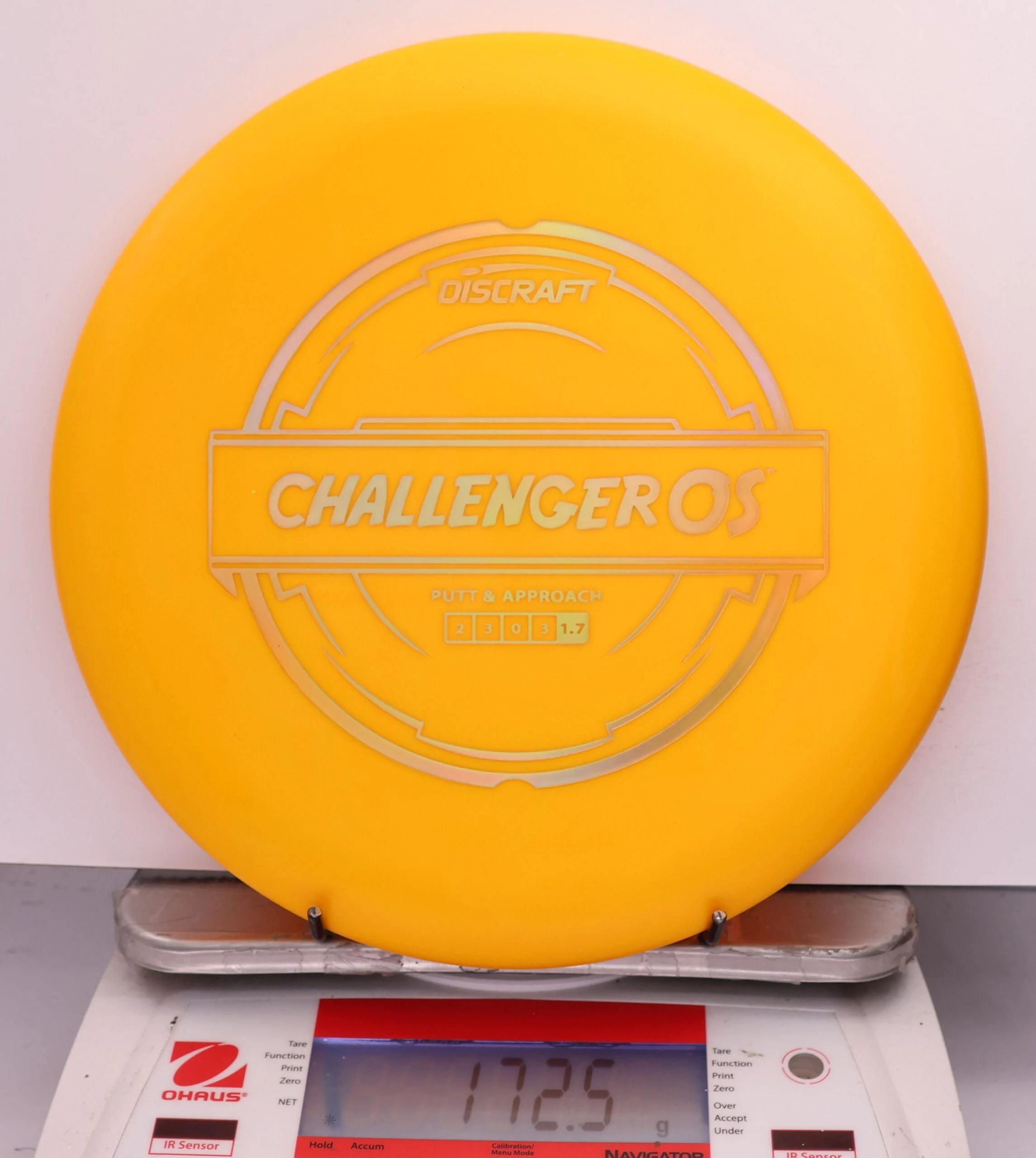 554305 Putter Line Hard Challenger OS - #820 DkYellow, 173