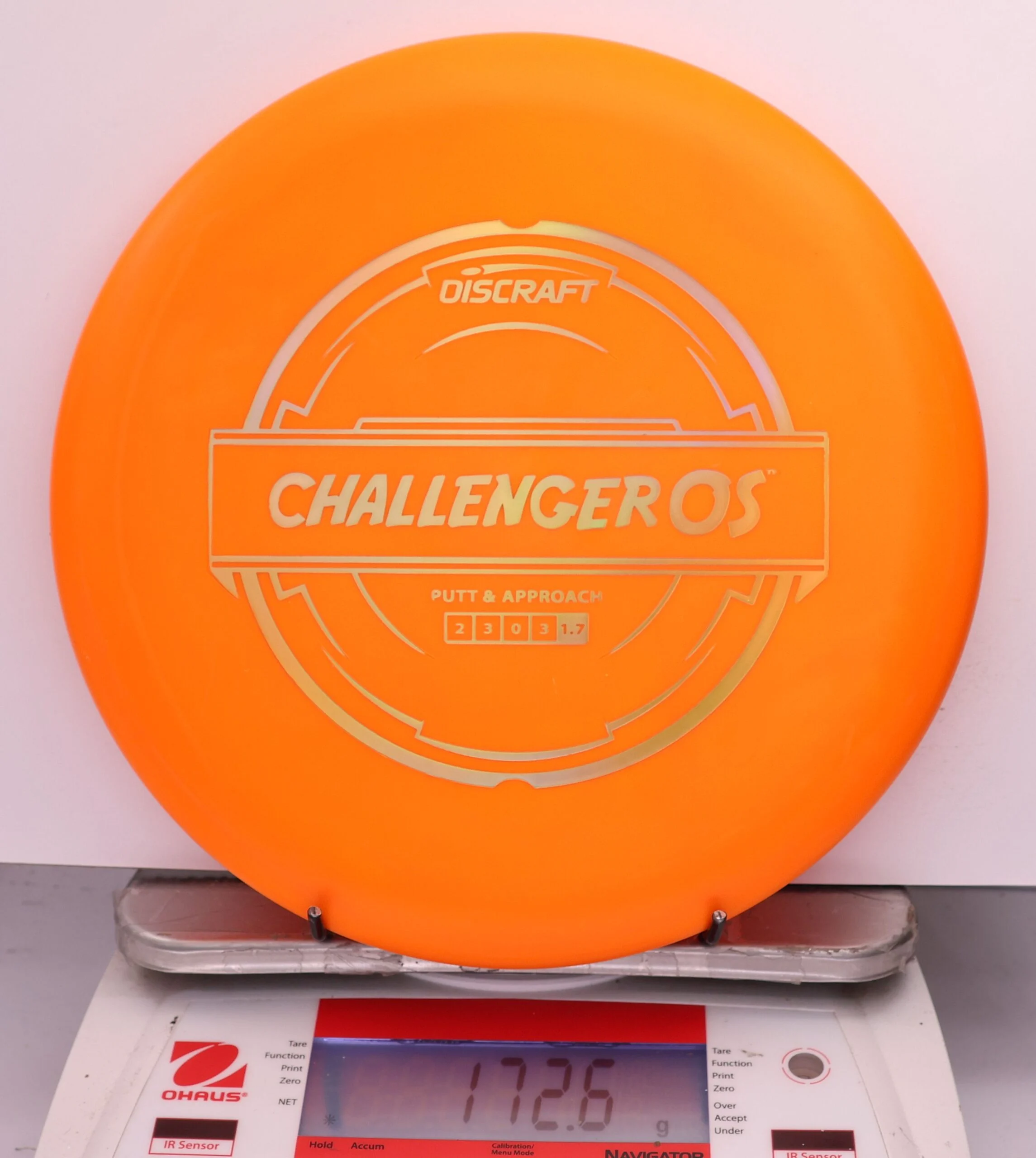 554306 Putter Line Hard Challenger OS - #821 Orange, 173