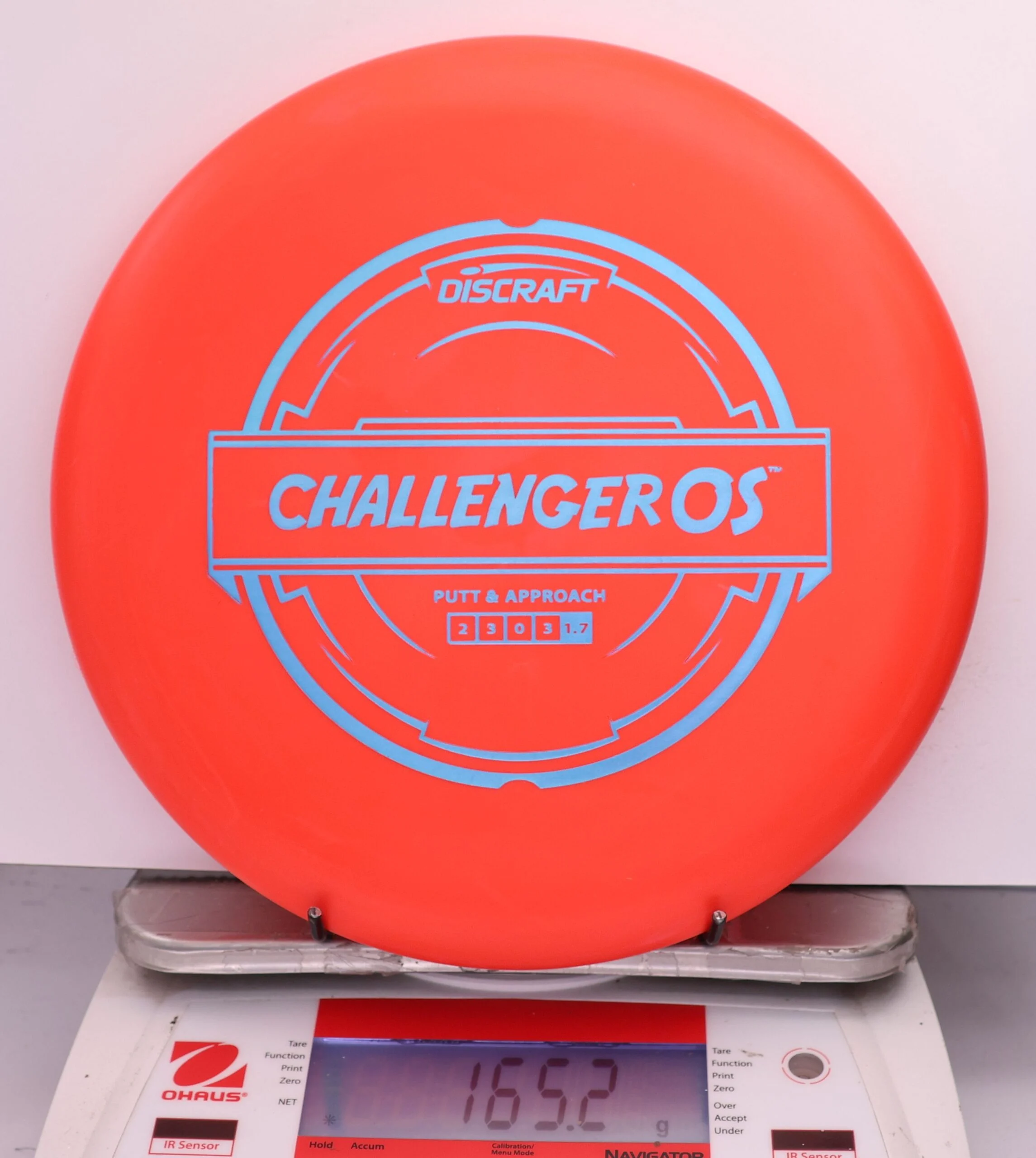 554307 Putter Line Hard Challenger OS - #822 Red, 165