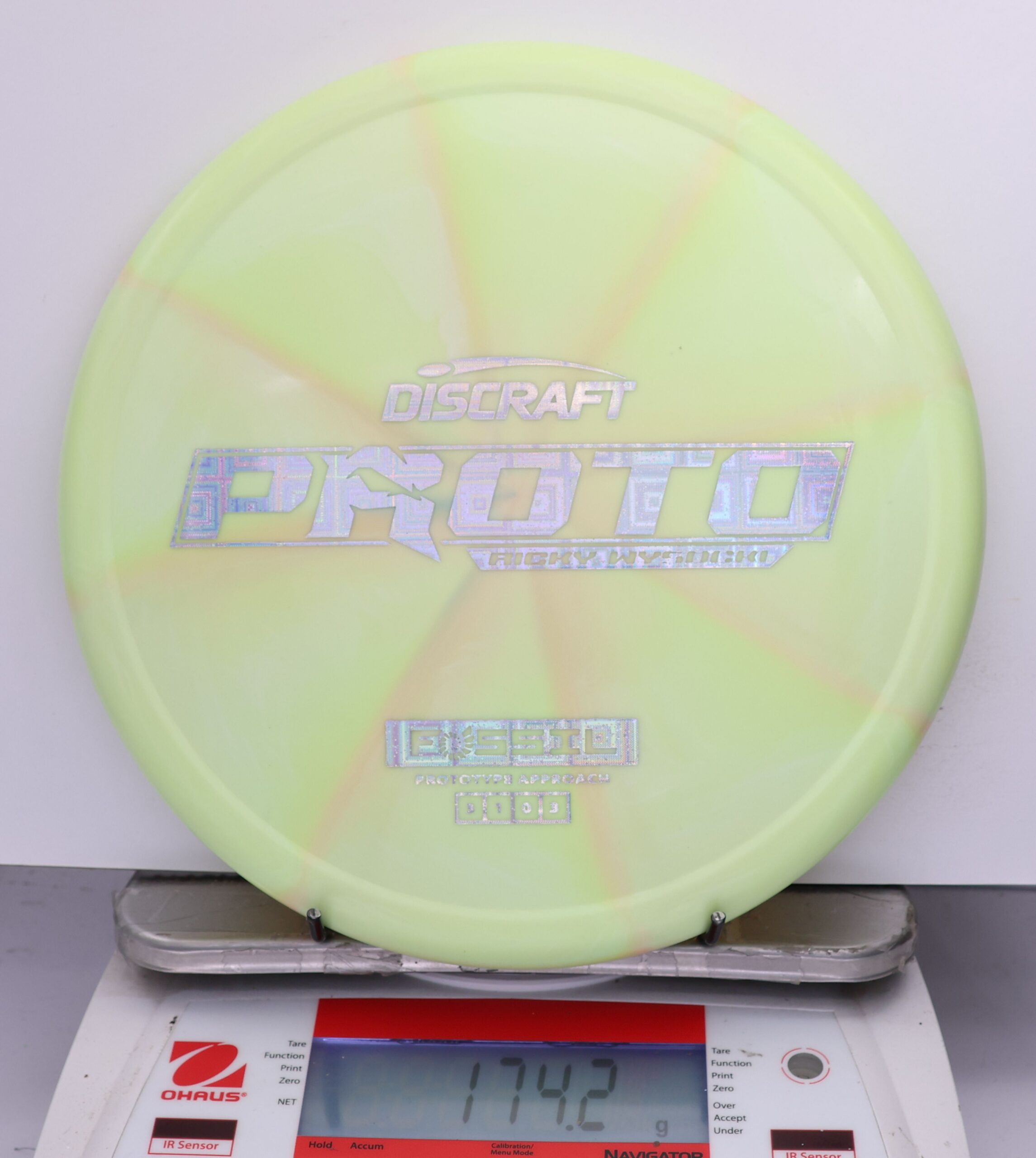 554344 Prototype Fossil, Ricky Wysocki - #820 PaleYellow, 174