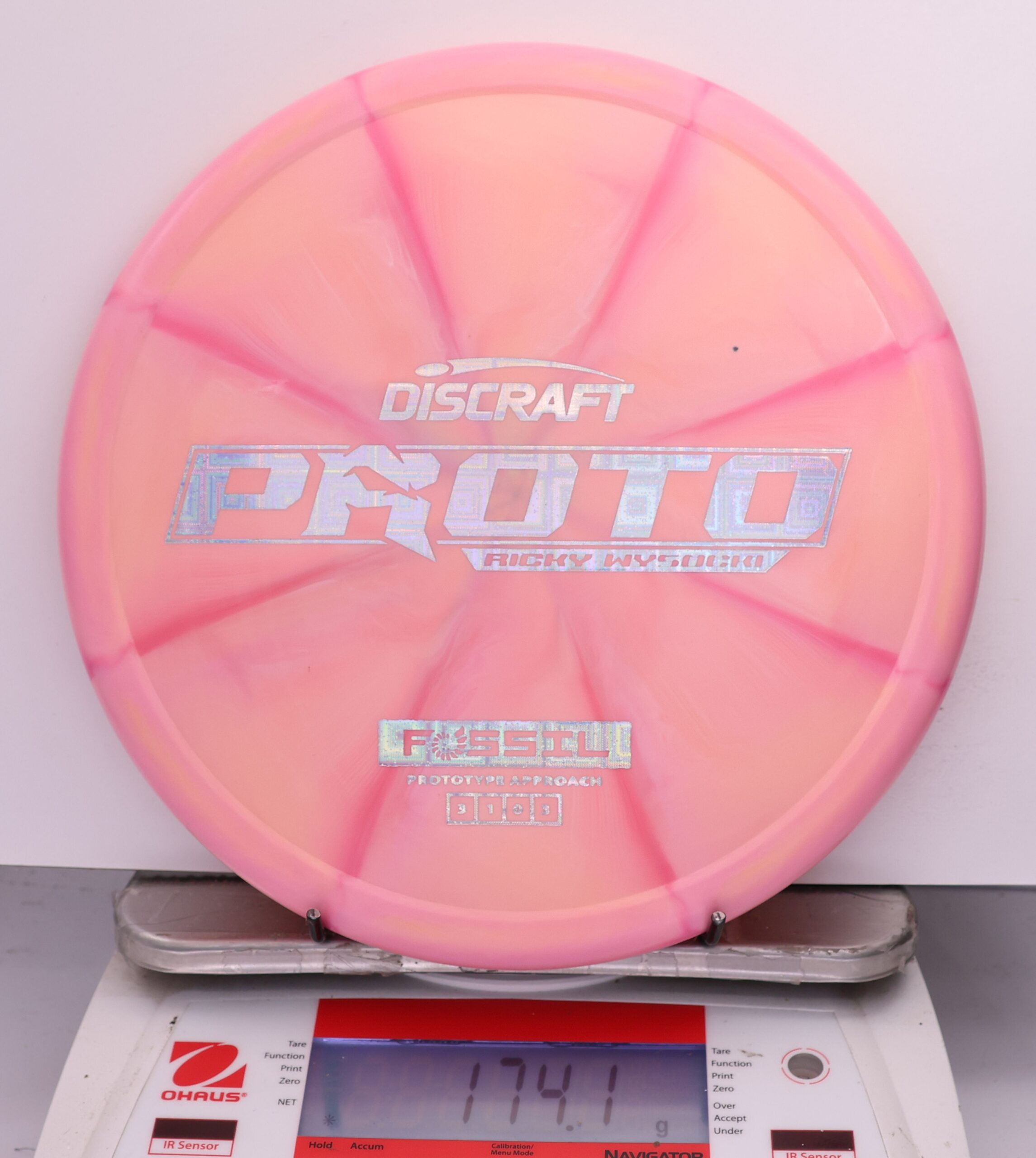 554353 Prototype Fossil, Ricky Wysocki - #824 Pinkish, 174