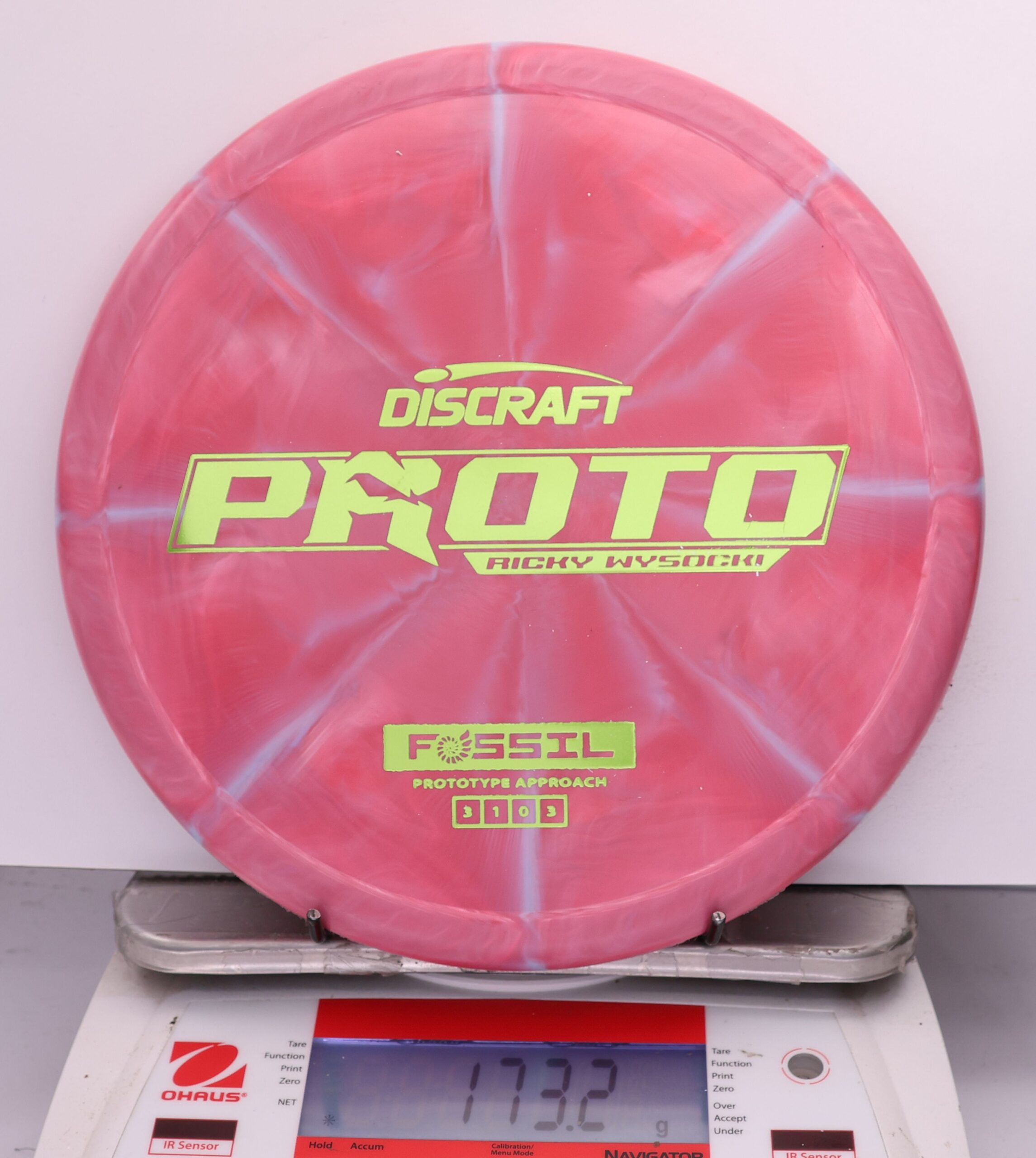 554355 Prototype Fossil, Ricky Wysocki - #826 Red, 173