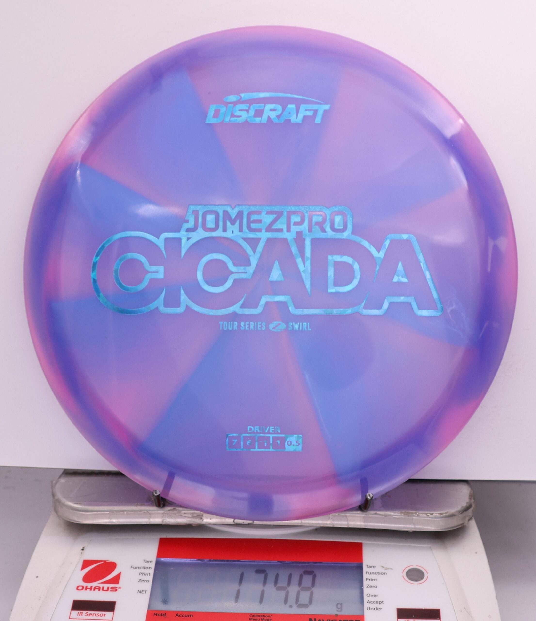 555654 Z Swirl Cicada, JomezPro X Discraft - #04 PinkBlurp, 175