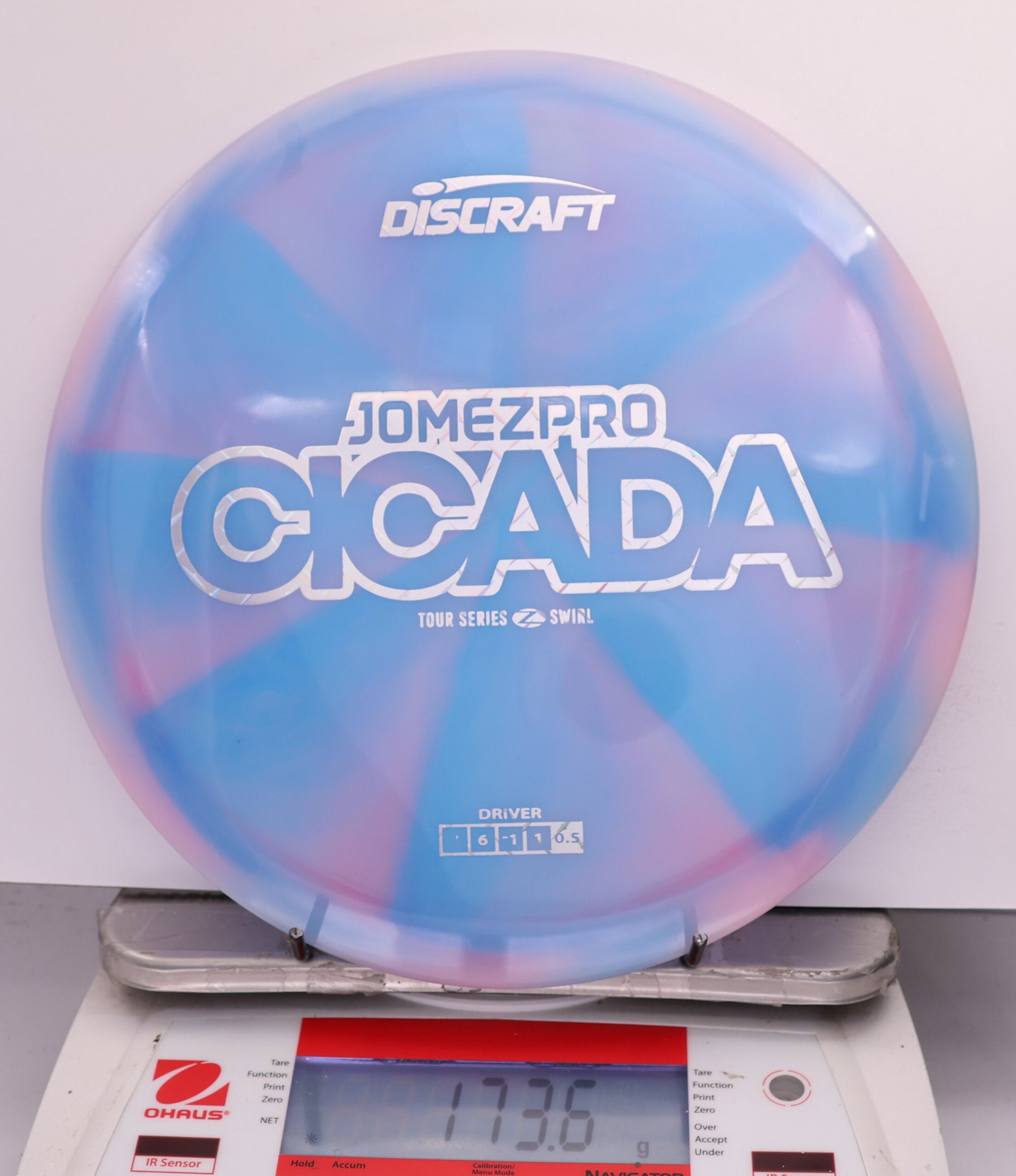 555655 Z Swirl Cicada, JomezPro X Discraft - #05 BluePink, 174