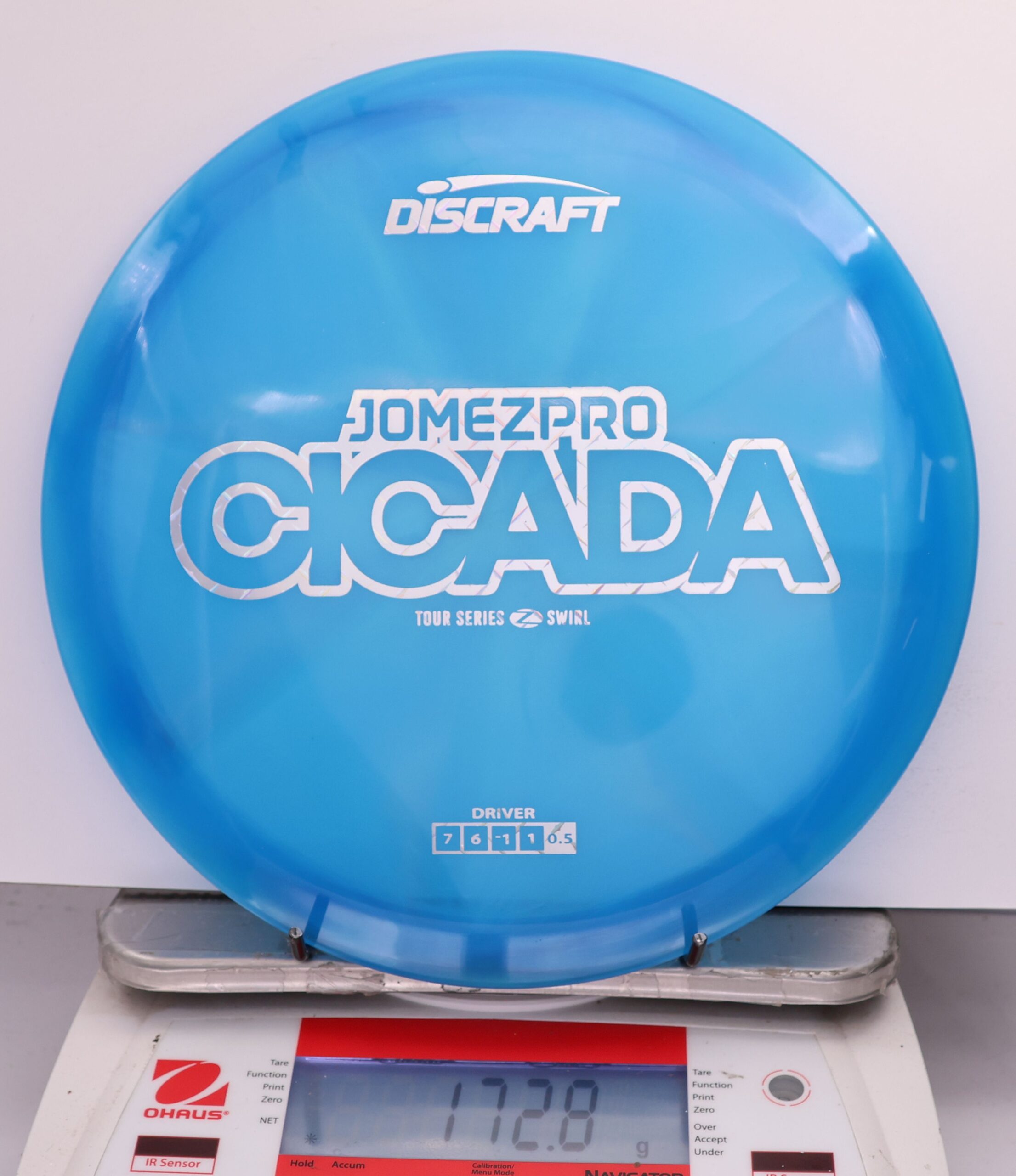 555676 Z Swirl Cicada, JomezPro X Discraft - #07 Blue, 173