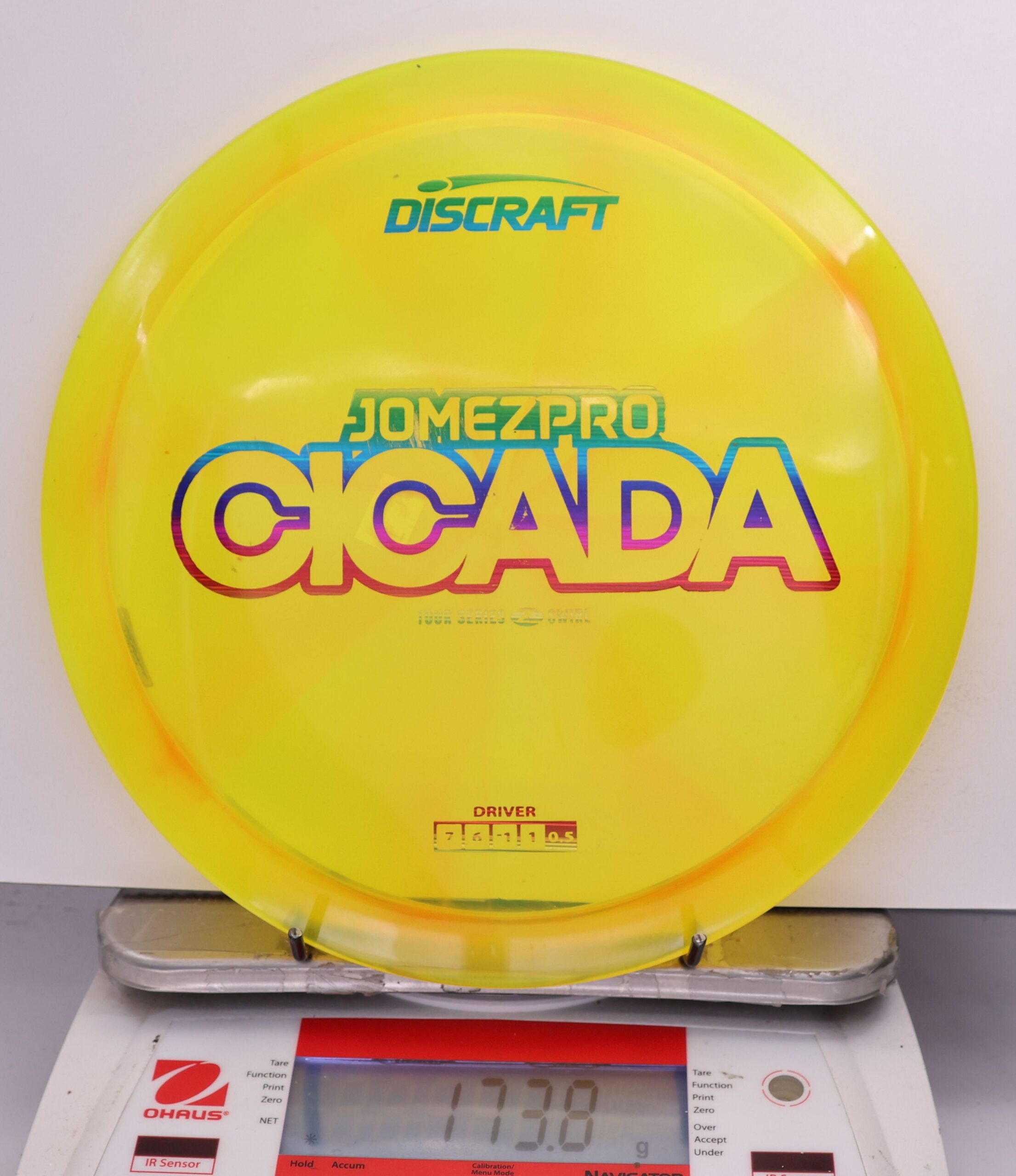 555679 Z Swirl Cicada, JomezPro X Discraft - #10 NYellow, 174