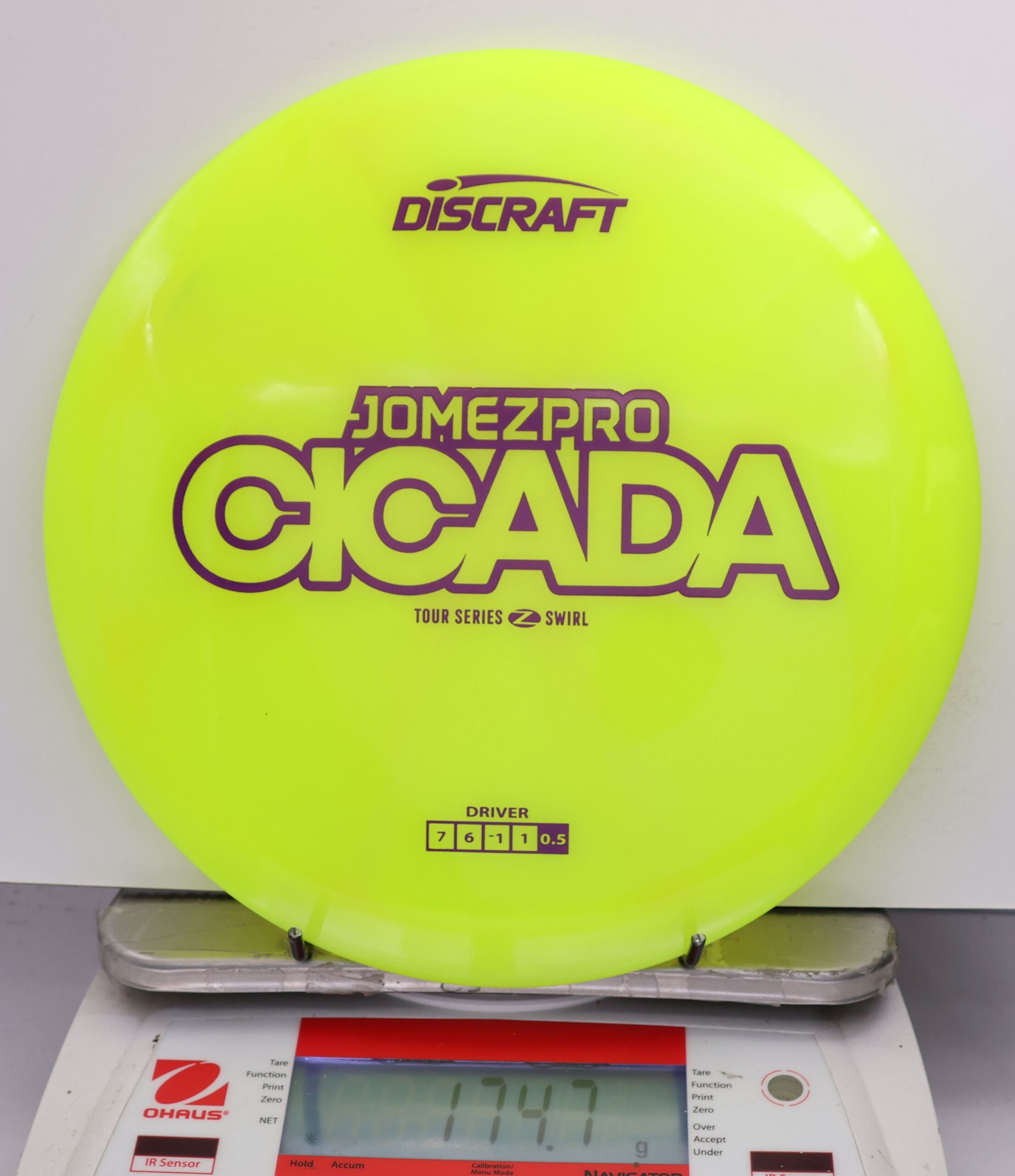 555680 Z Swirl Cicada, JomezPro X Discraft - #11 NYellow, 175