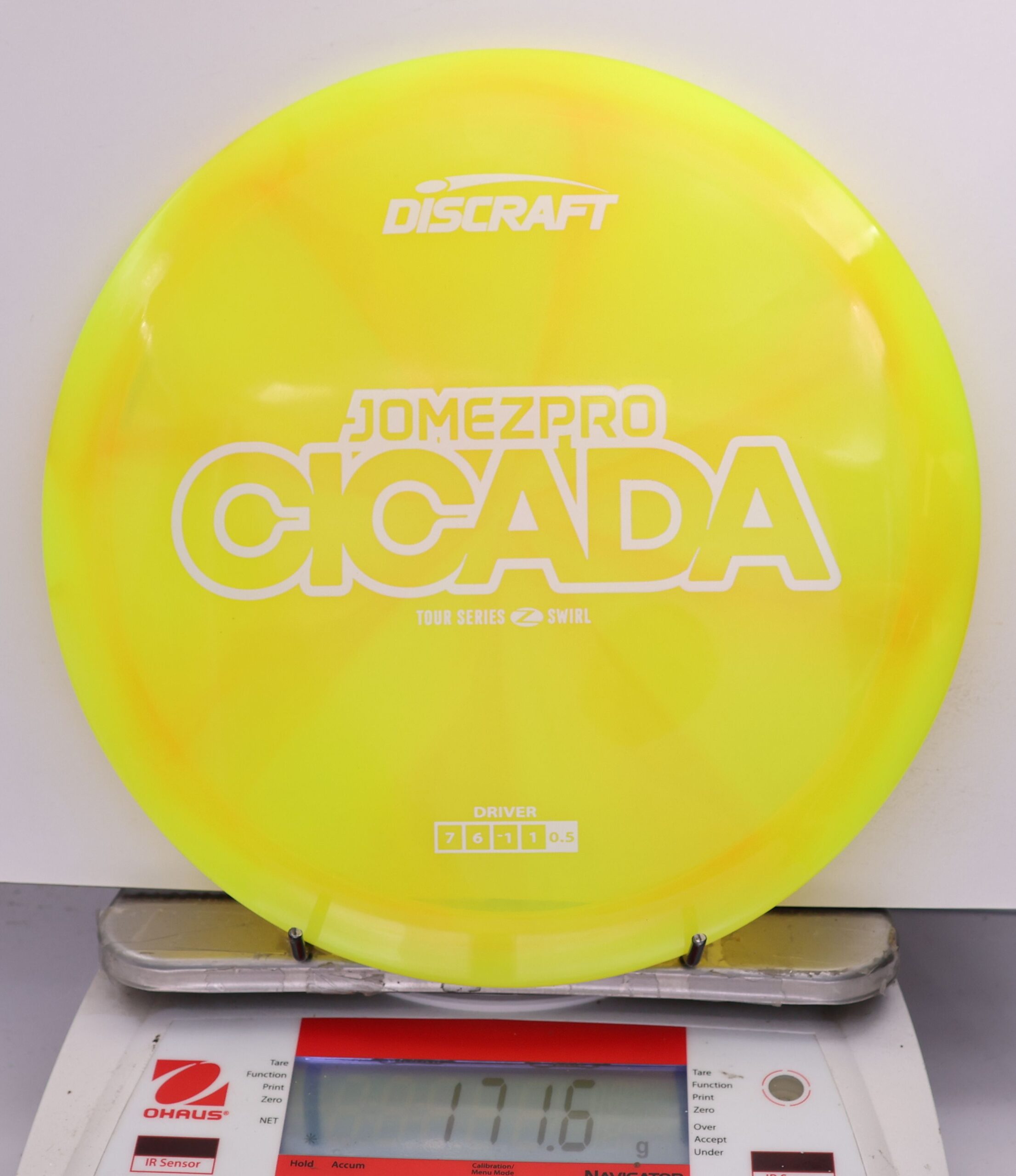 555700 Z Swirl Cicada, JomezPro X Discraft - #12 NYellow, 172