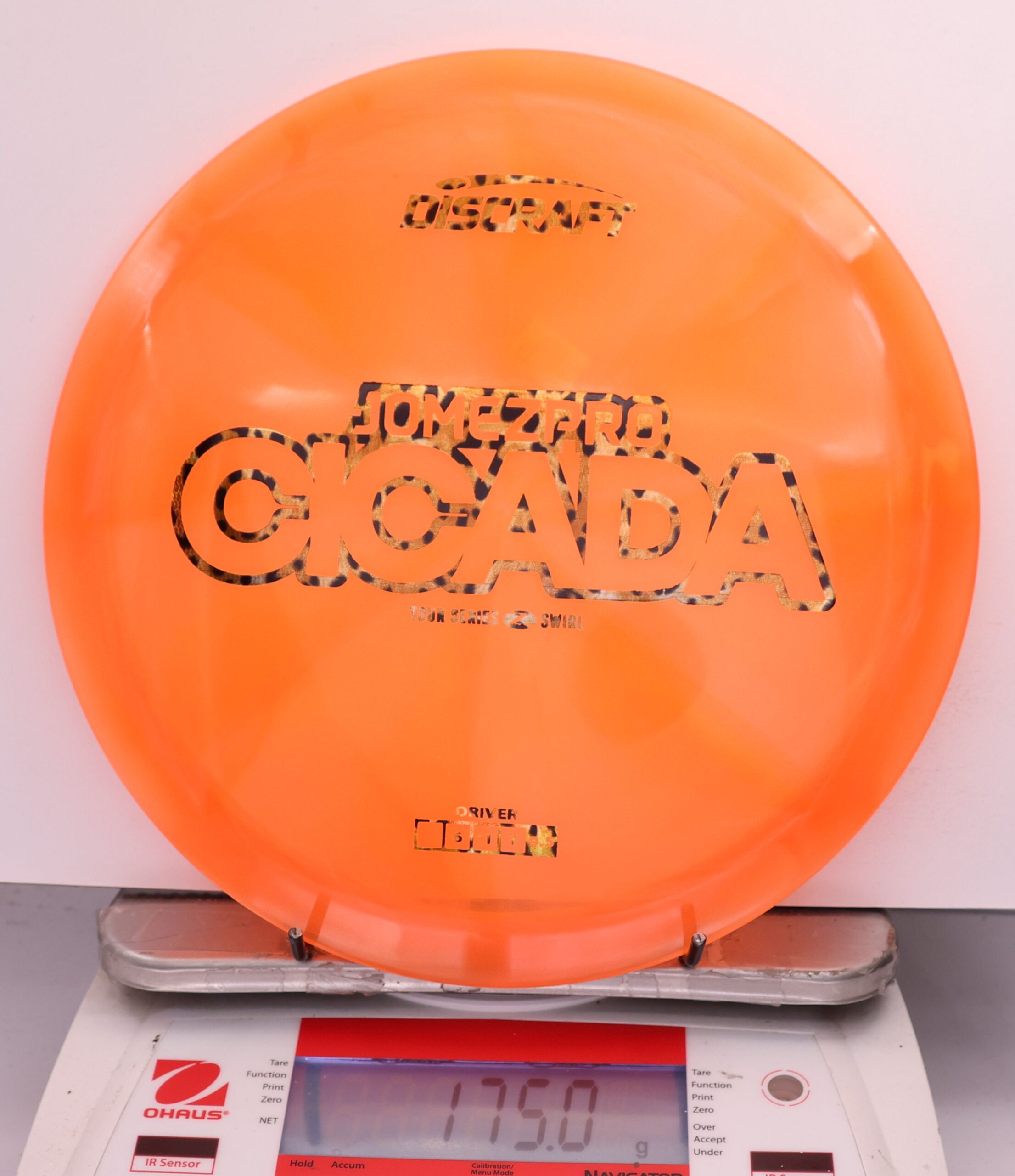 555702 Z Swirl Cicada, JomezPro X Discraft - #14 Orange, 175