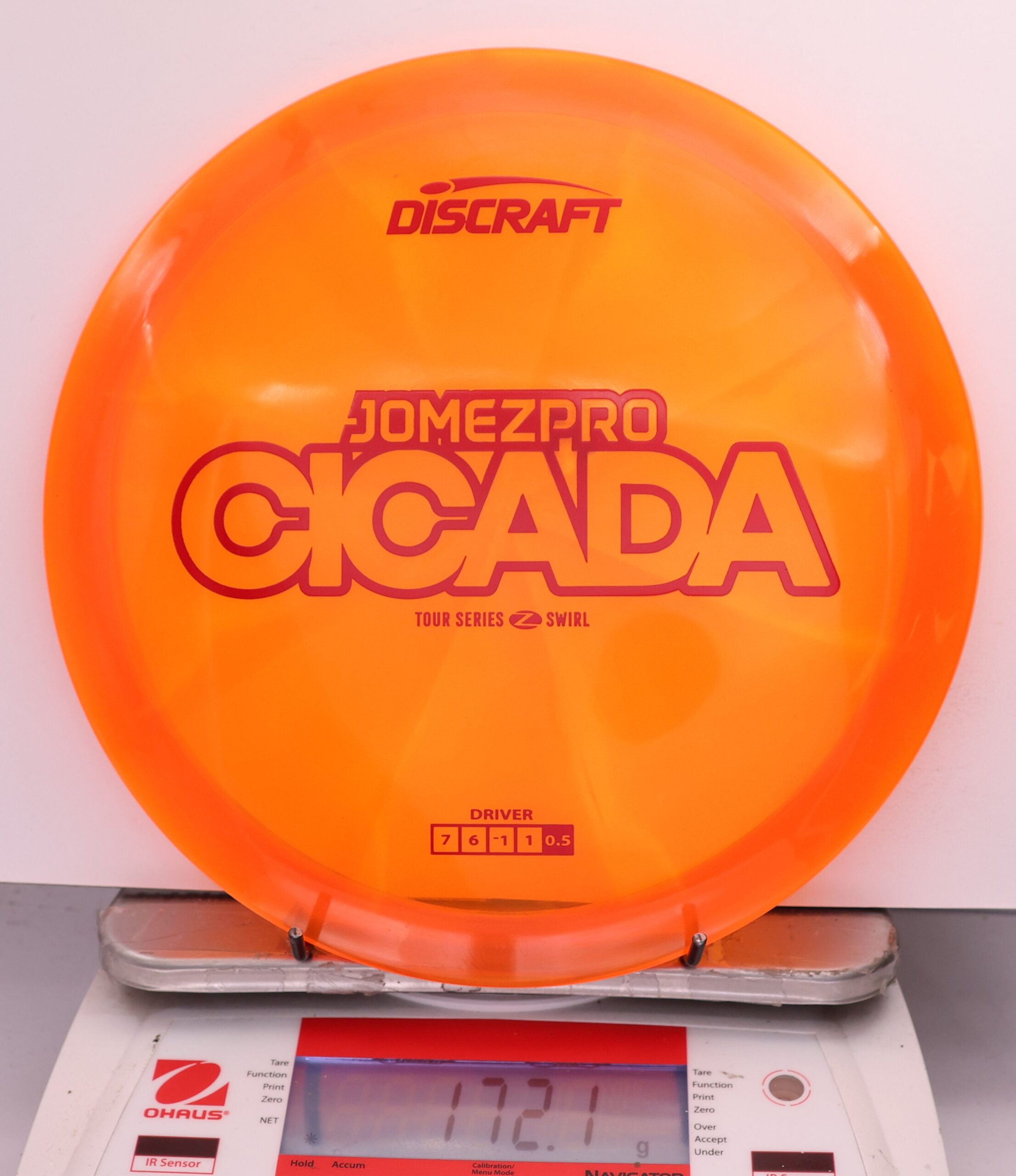 555724 Z Swirl Cicada, JomezPro X Discraft - #17 Orange, 172