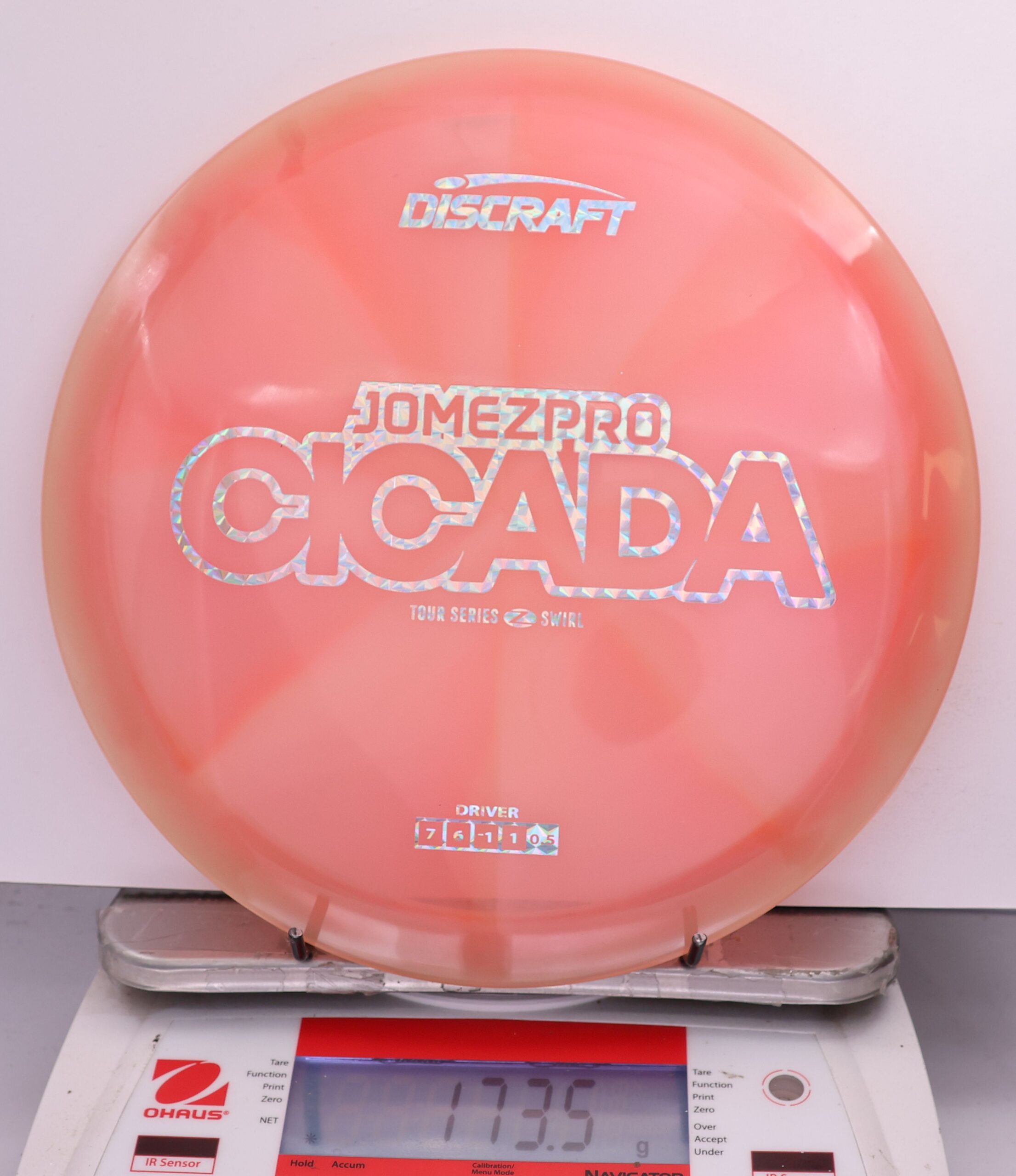555725 Z Swirl Cicada, JomezPro X Discraft - #18 Peach, 174