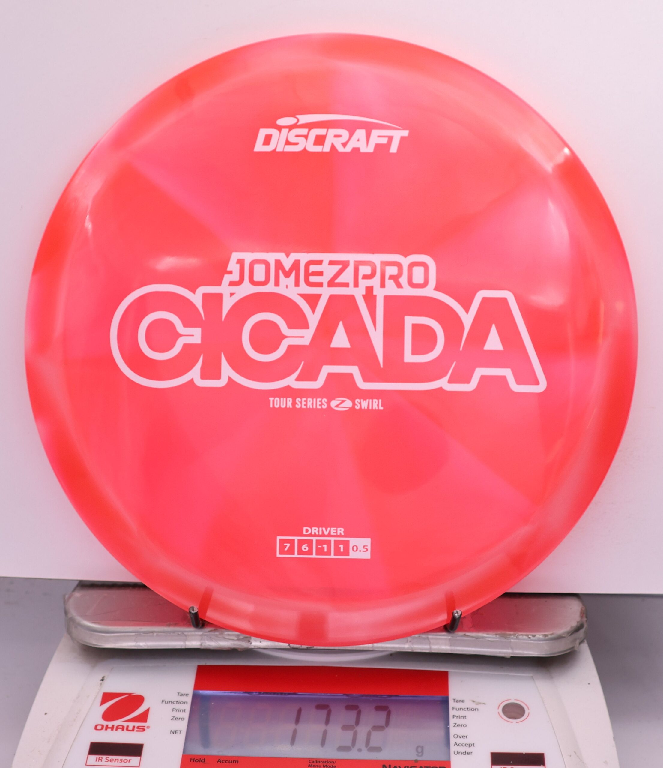 555727 Z Swirl Cicada, JomezPro X Discraft - #20 PinkRed, 173