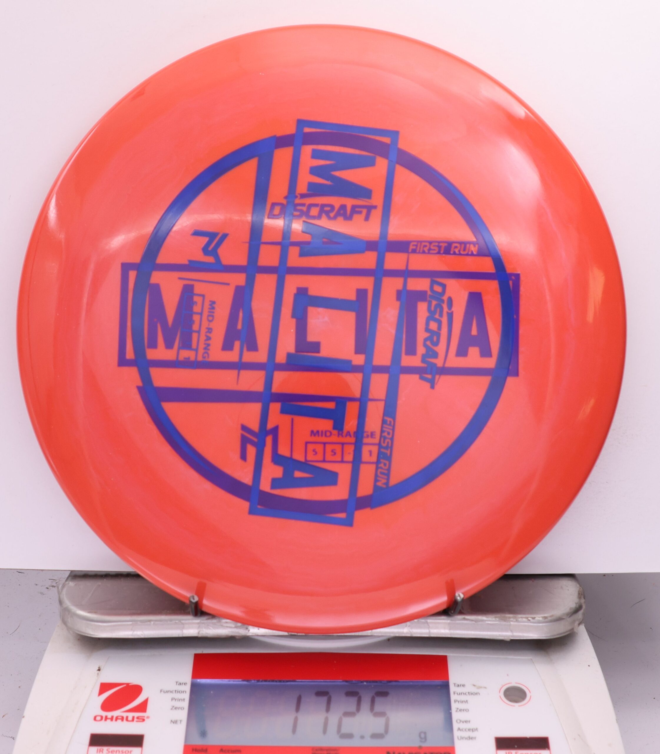 559175 X-Out ESP Malita, Paul McBeth - 1st Run - #07 RedOrange, 173