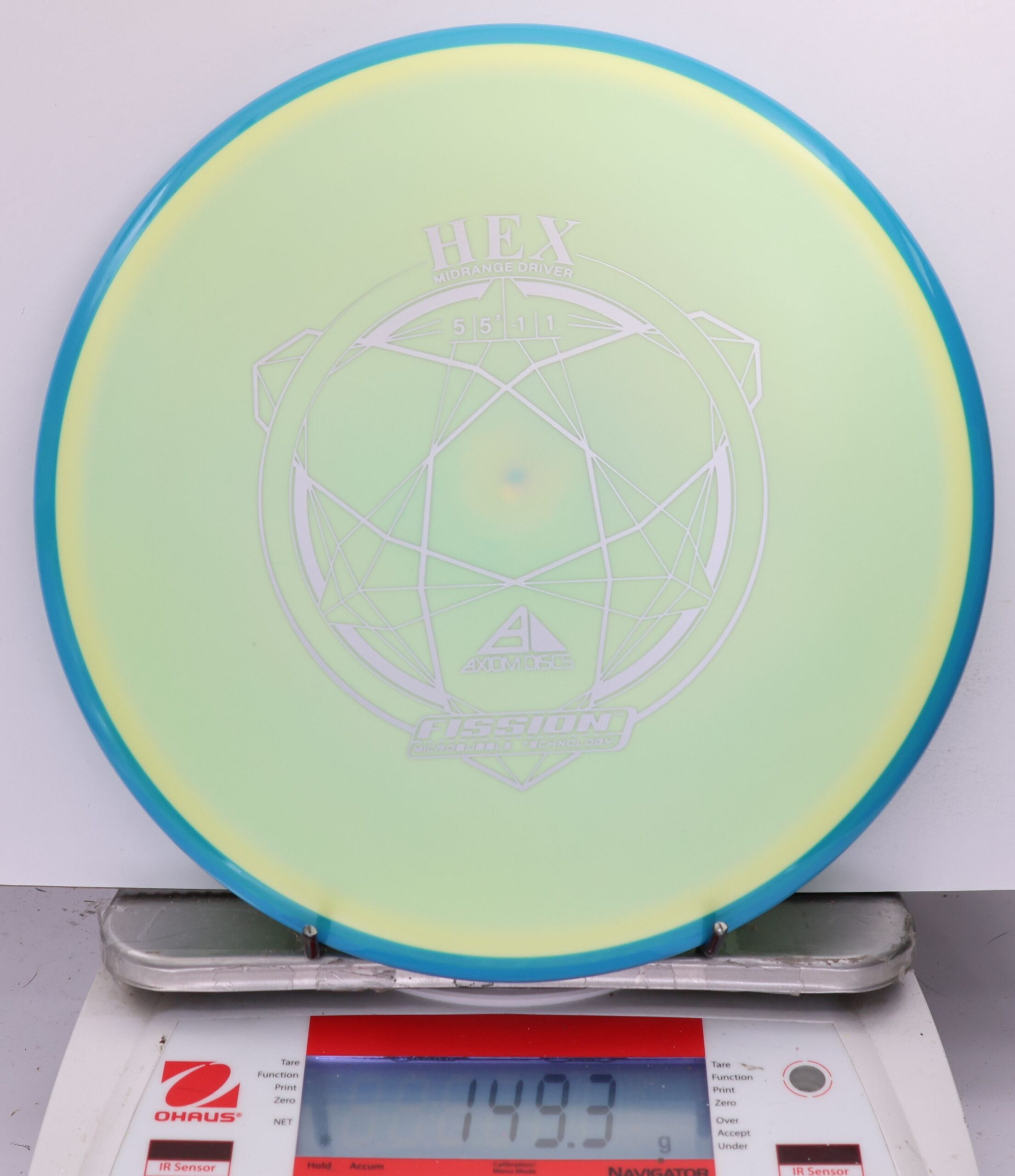 559654 Fission Hex - #01 Blue-LtYellow, 149