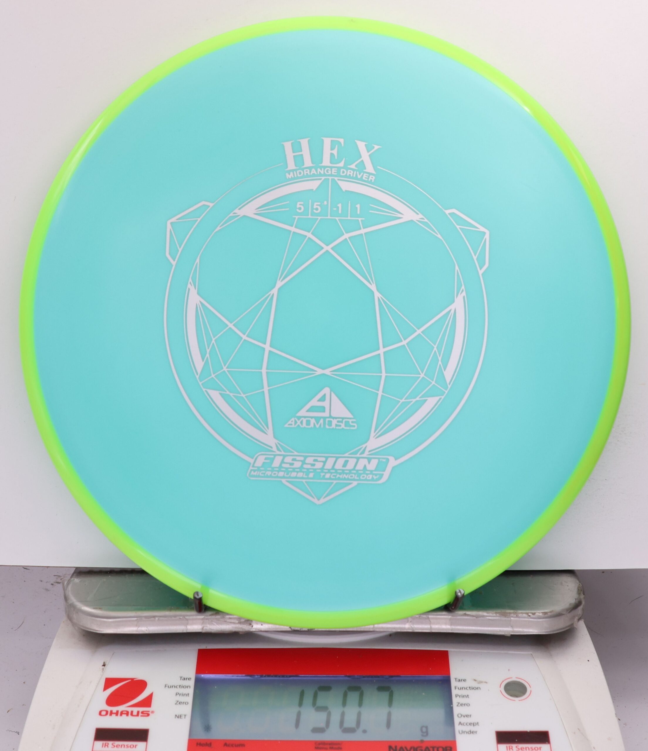 559666 Fission Hex - #08 NYellow-Aqua, 151