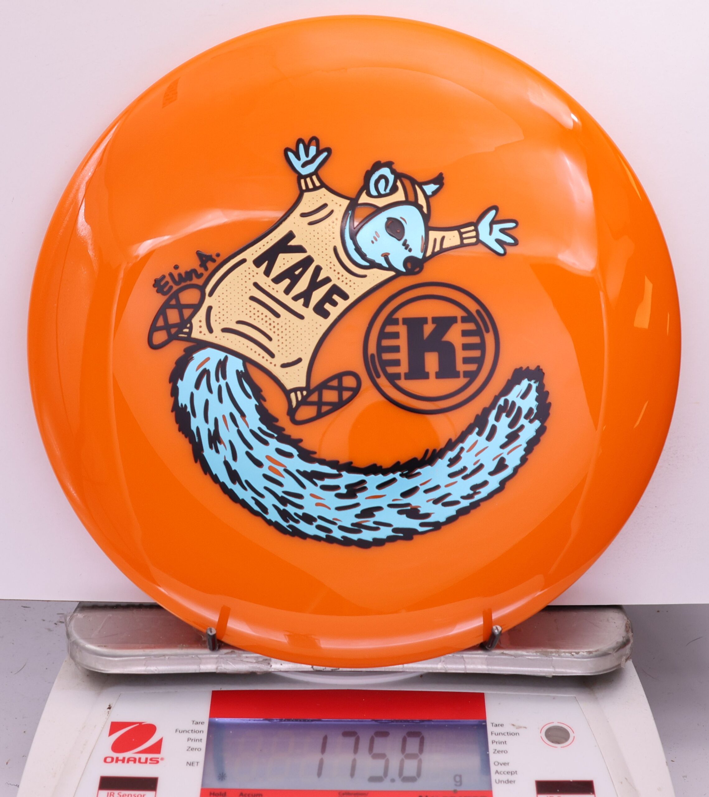 560220 K1 Kaxe, Collab Elin A Triple Foil - #809 Orange, 176