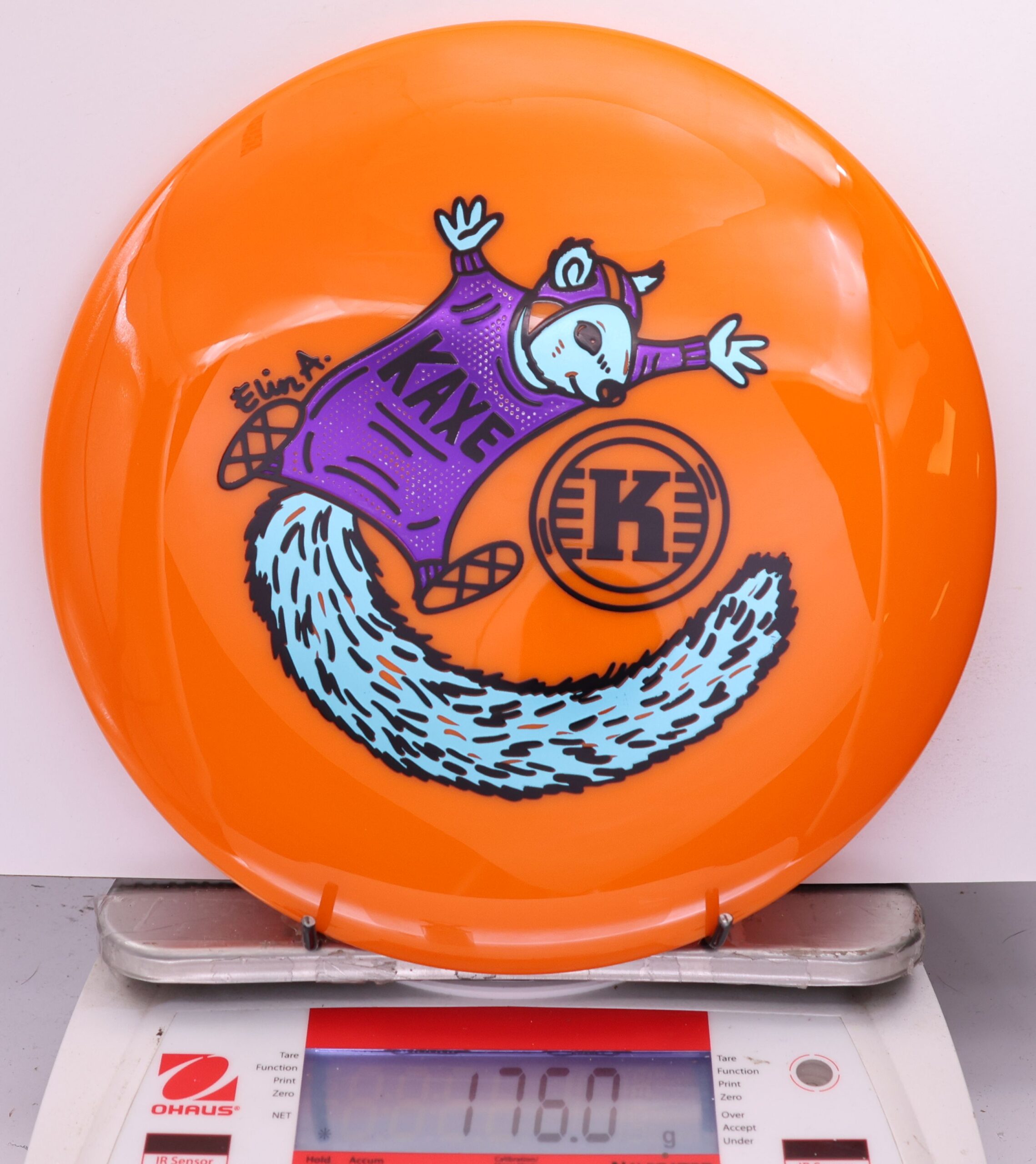 560241 K1 Kaxe, Collab Elin A Triple Foil - #818 Orange, 176