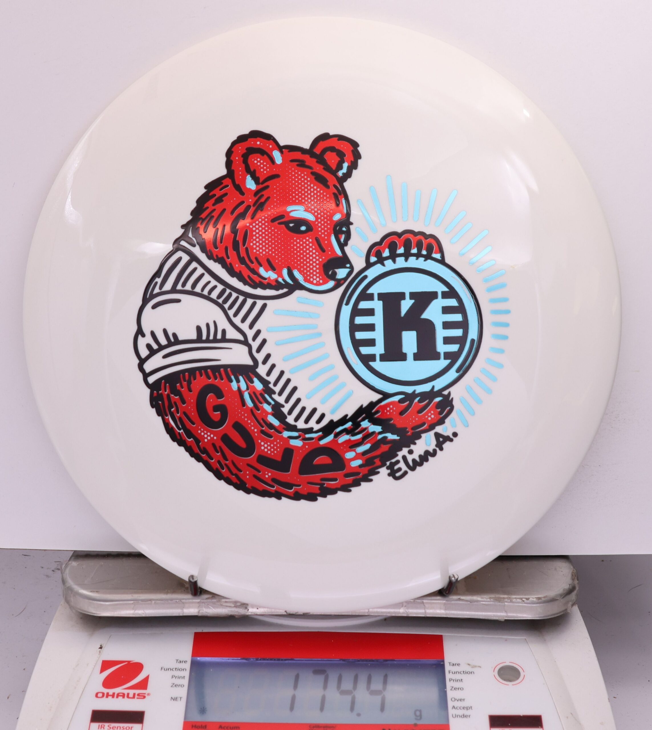 560293 K1 Guld, Collab Elin A Triple Foil - #812 White, 174