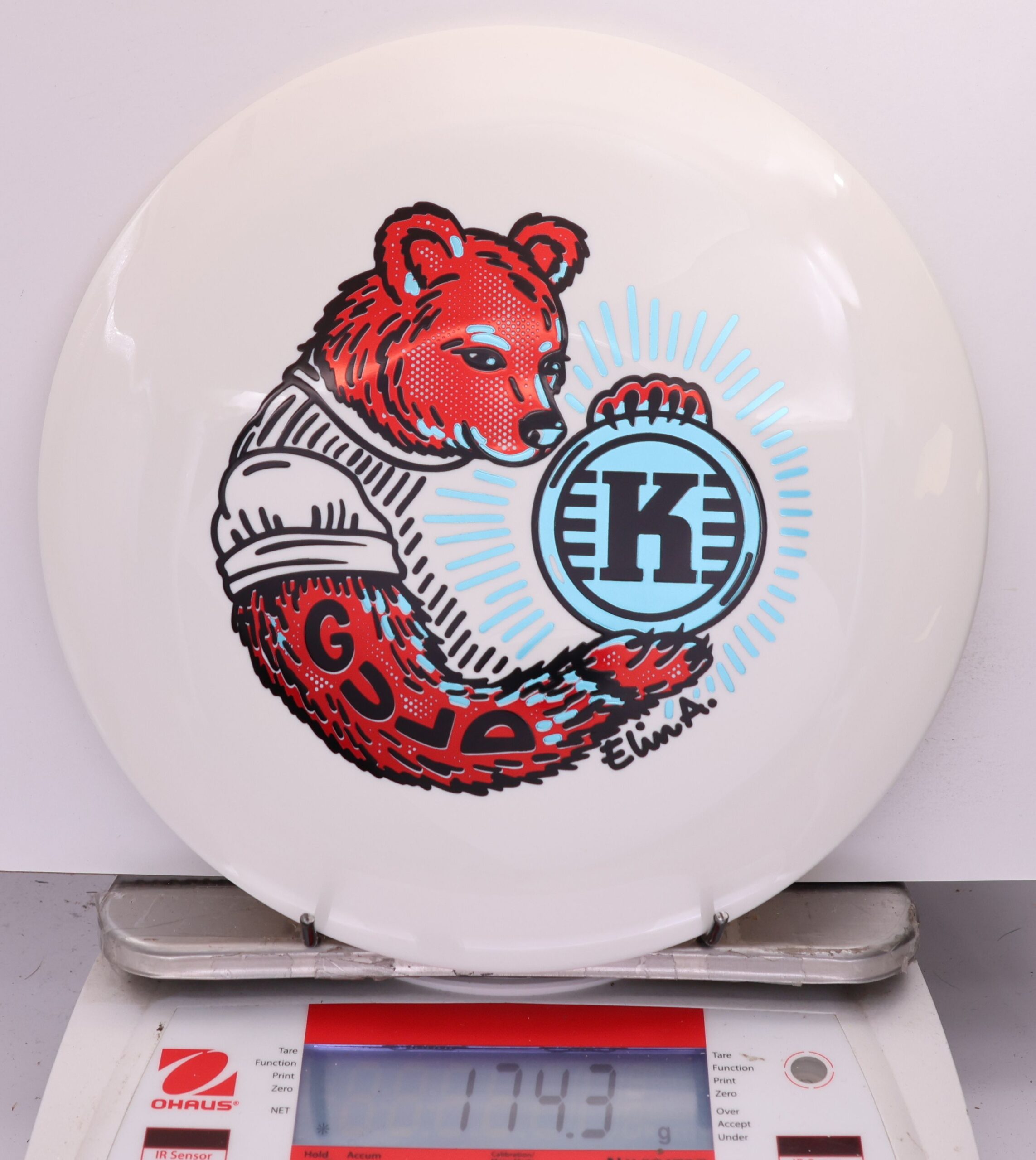 560307 K1 Guld, Collab Elin A Triple Foil - #813 White, 174