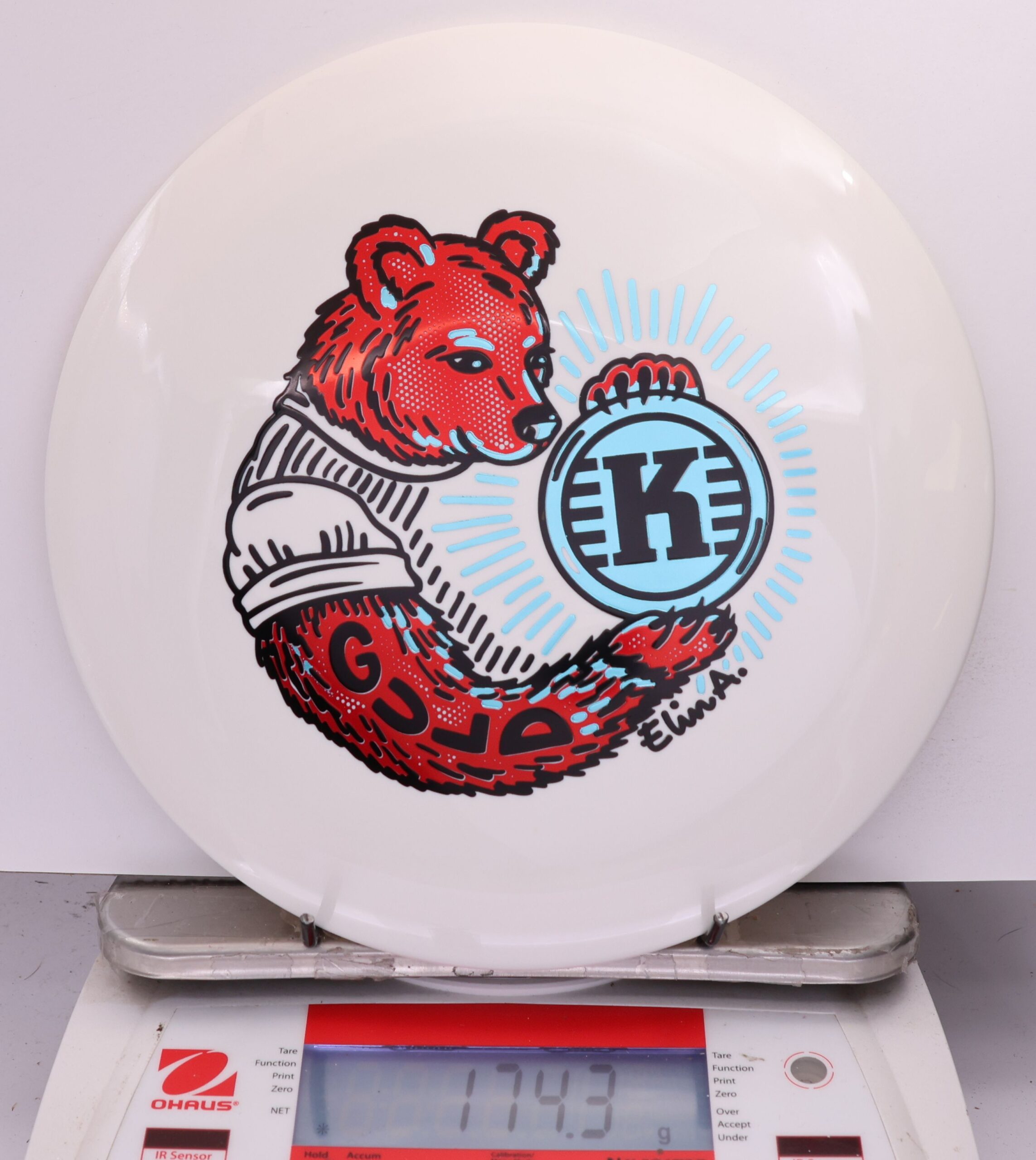 560308 K1 Guld, Collab Elin A Triple Foil - #814 White, 174