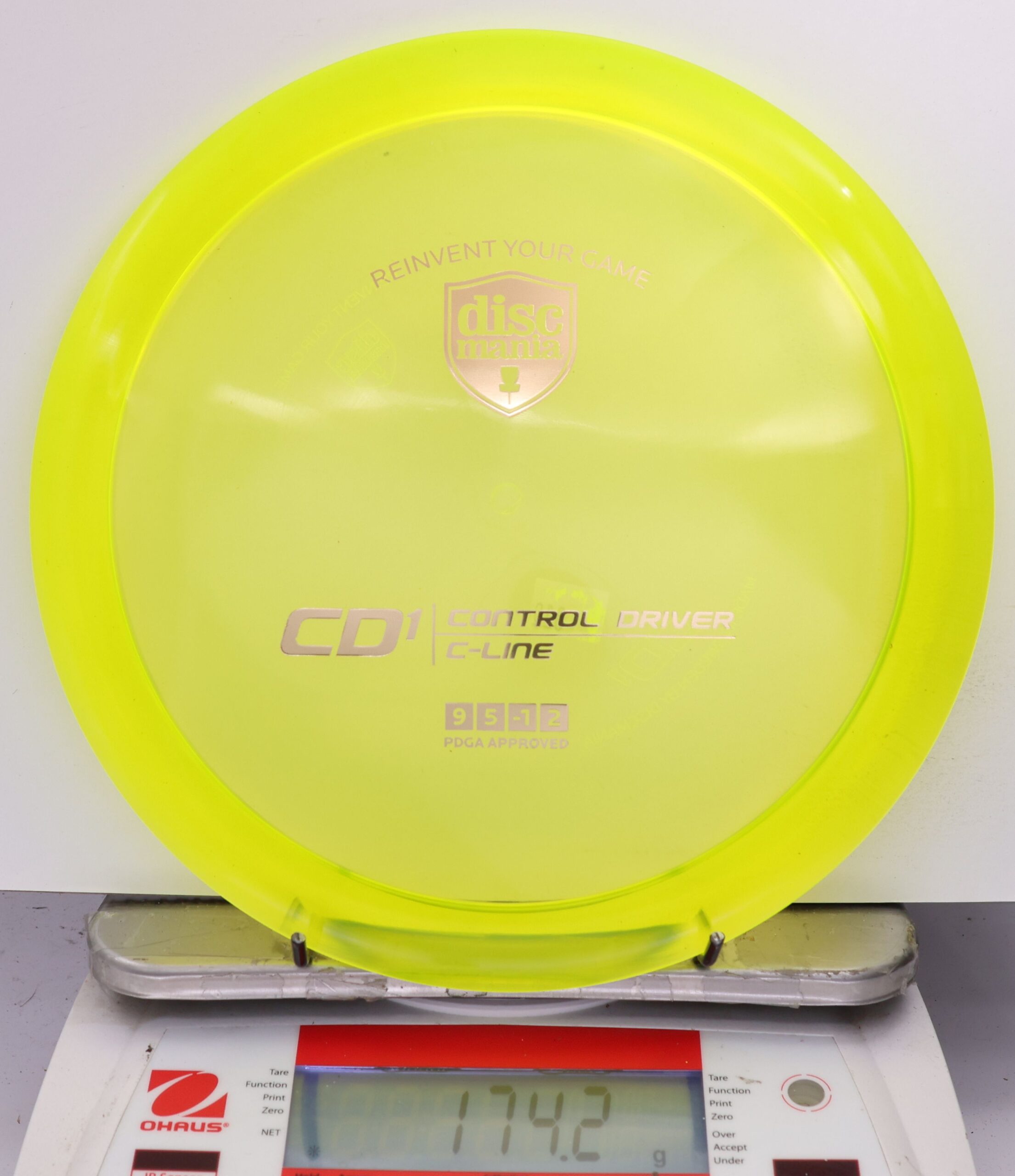 562816 C-Line CD1 - #810 Yellow, 174