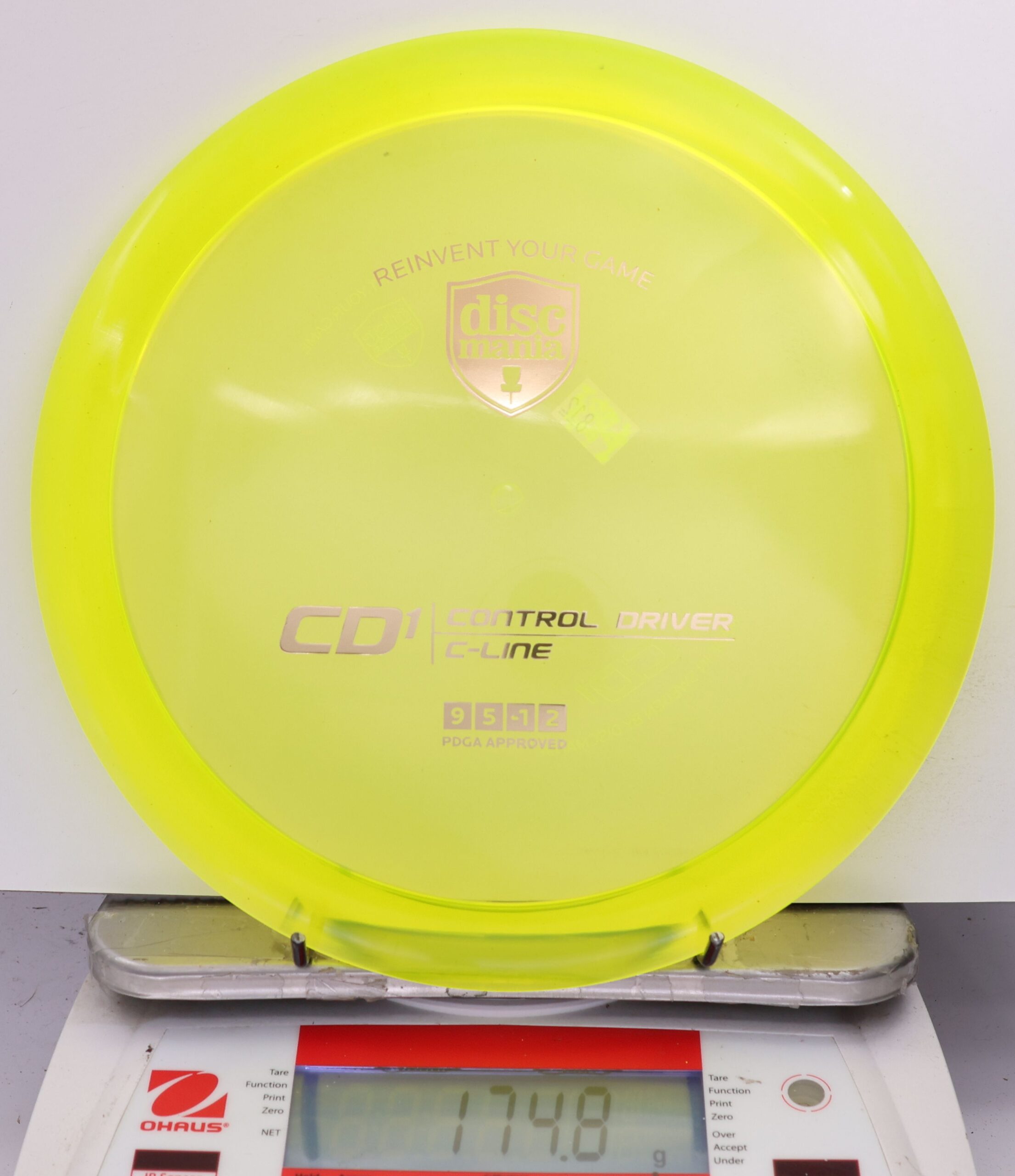 562825 C-Line CD1 - #812 Yellow, 175