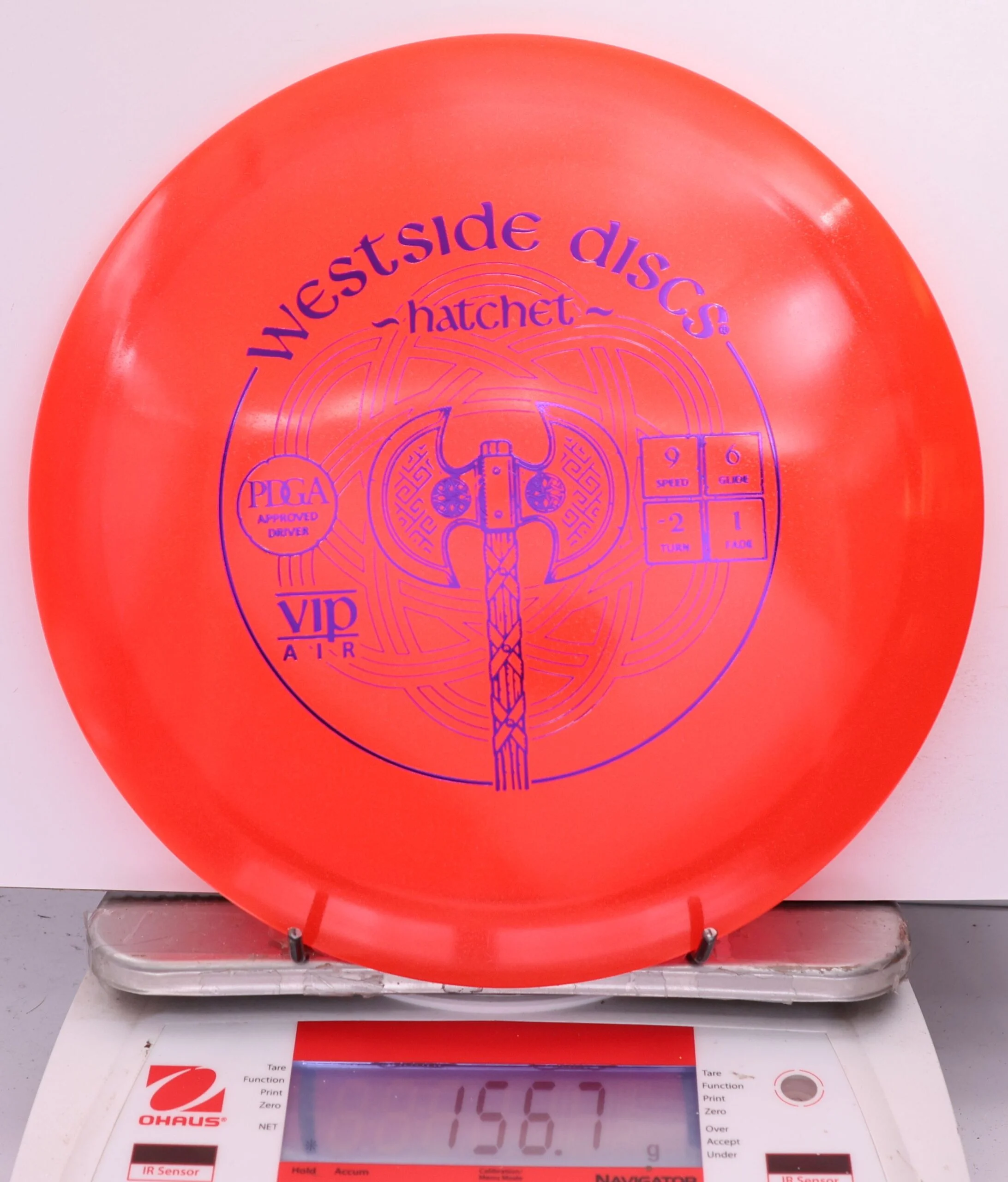 564071 VIP Air Hatchet - #810 Red, 157