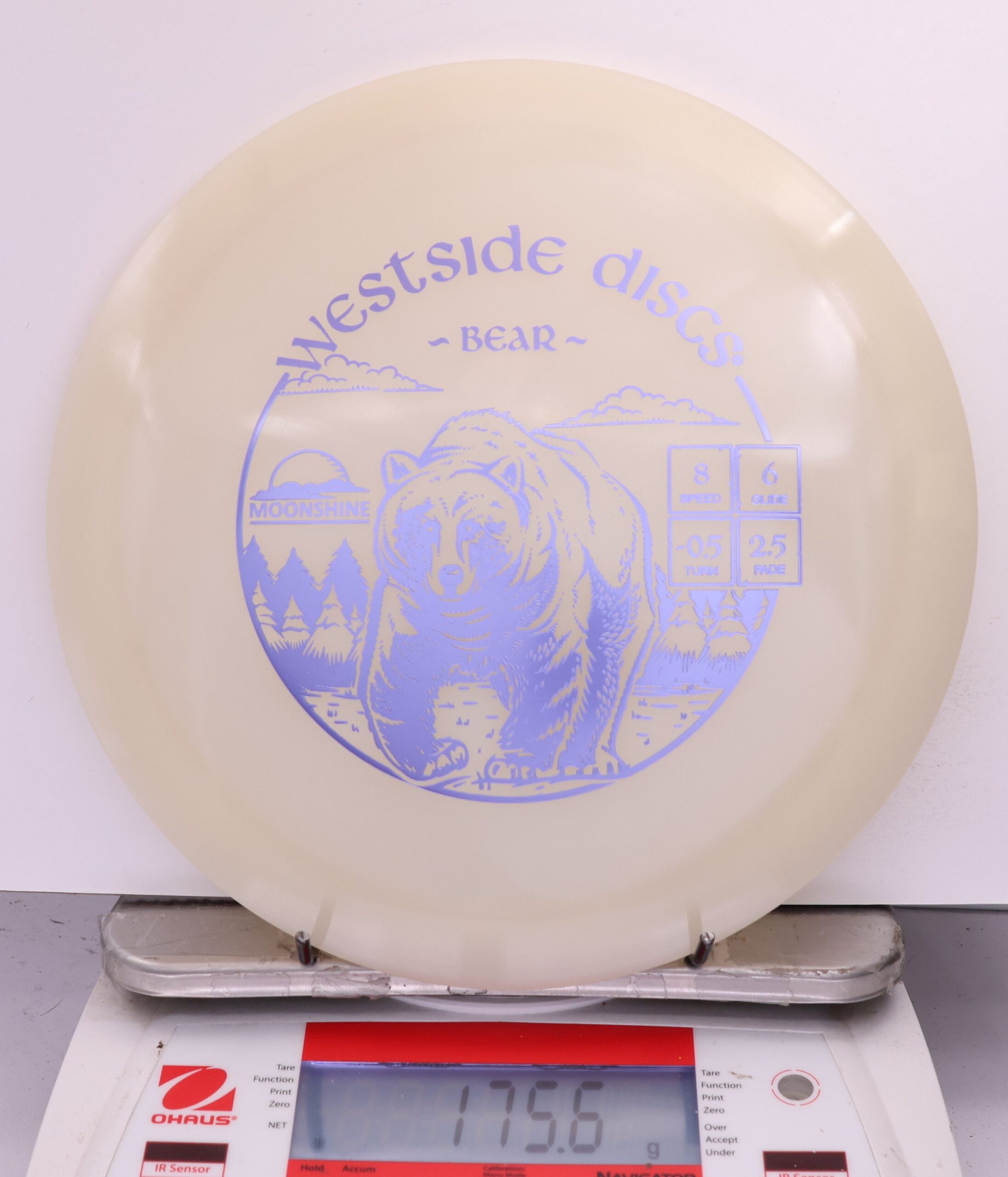 564319 VIP Moonshine Bear - #809 White Glow, 176