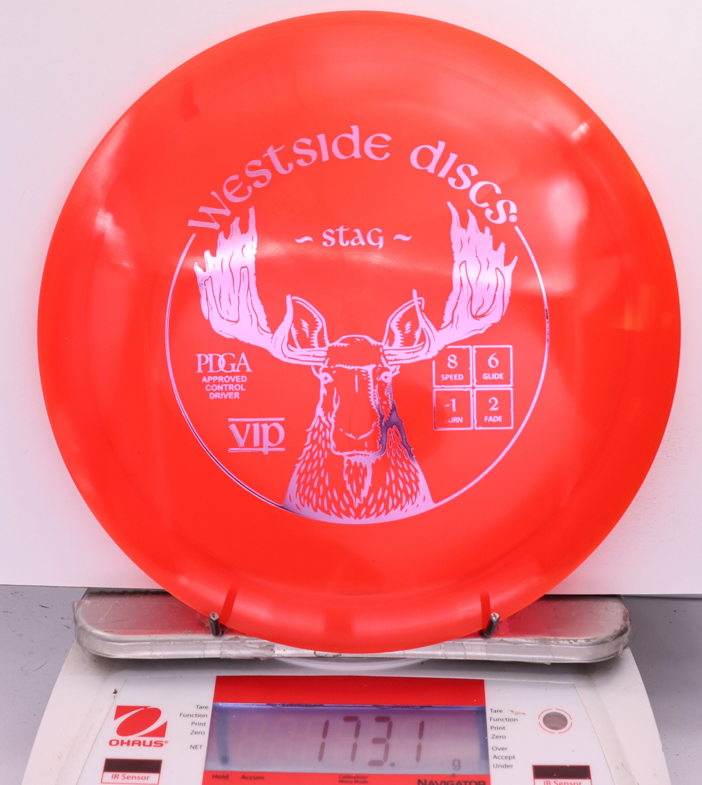 564453 VIP Stag - #812 Red, 173