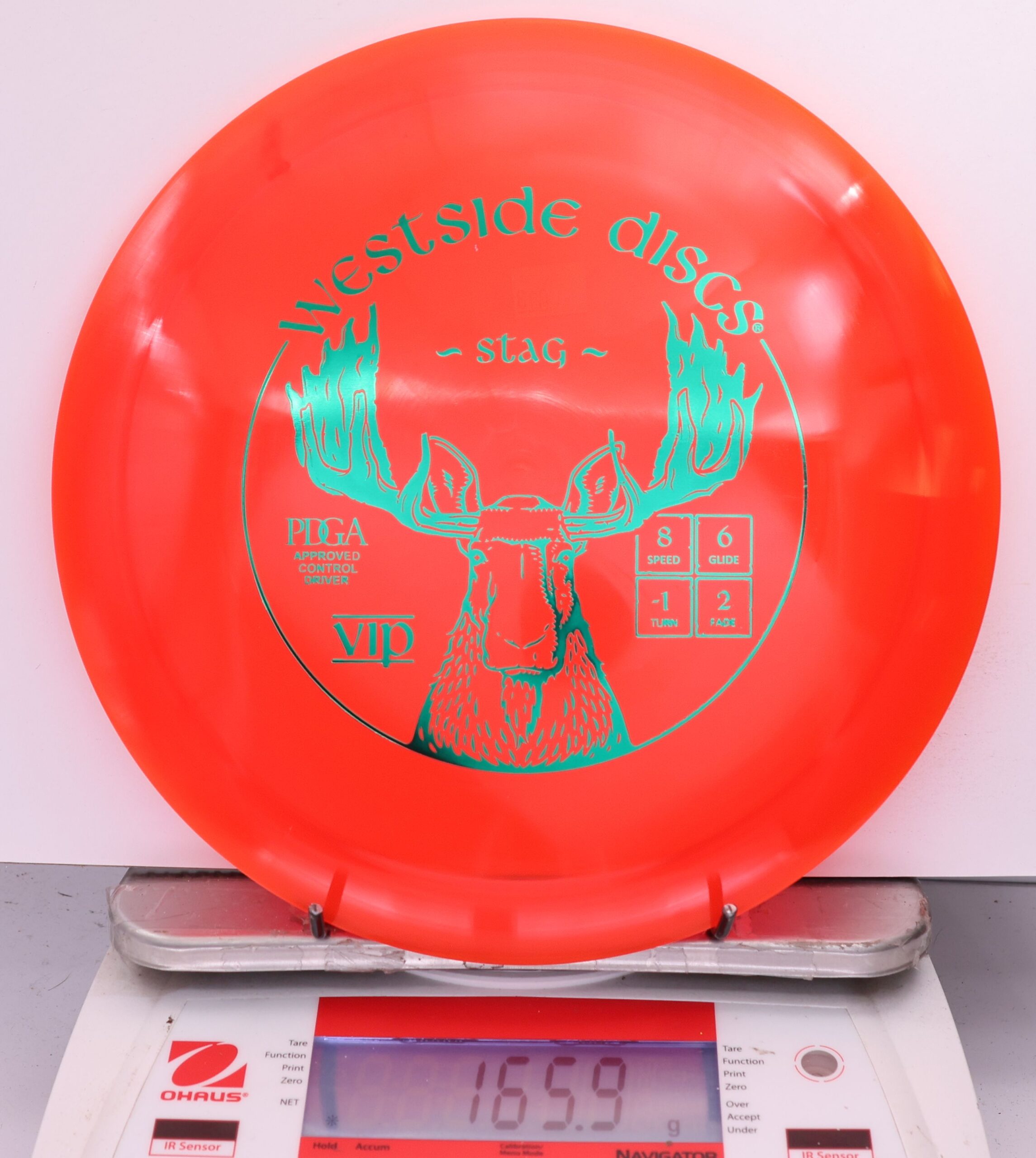 564454 VIP Stag - #813 Red, 166