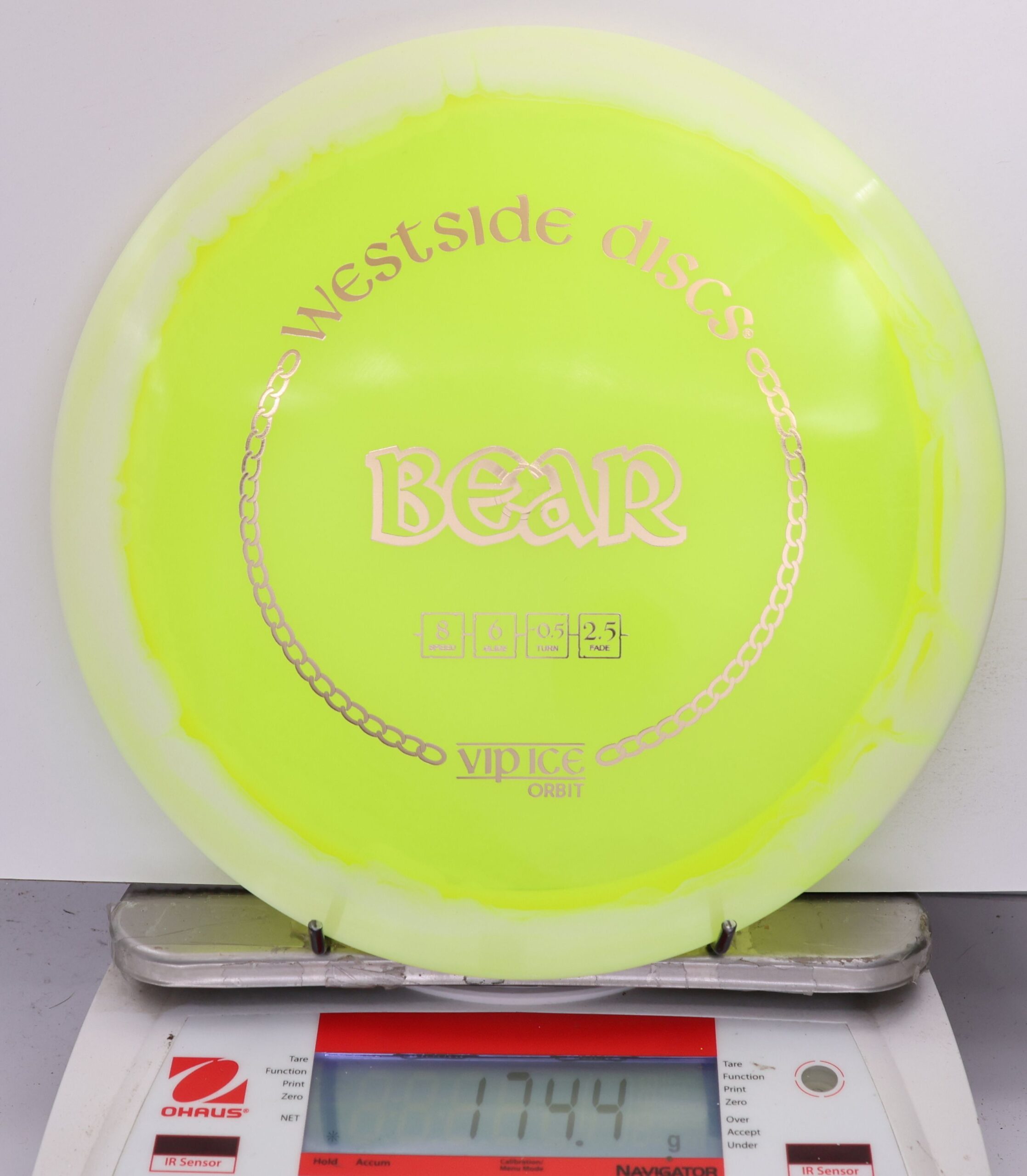 565285 VIP Ice Orbit Bear - #808 White-NYellow, 174