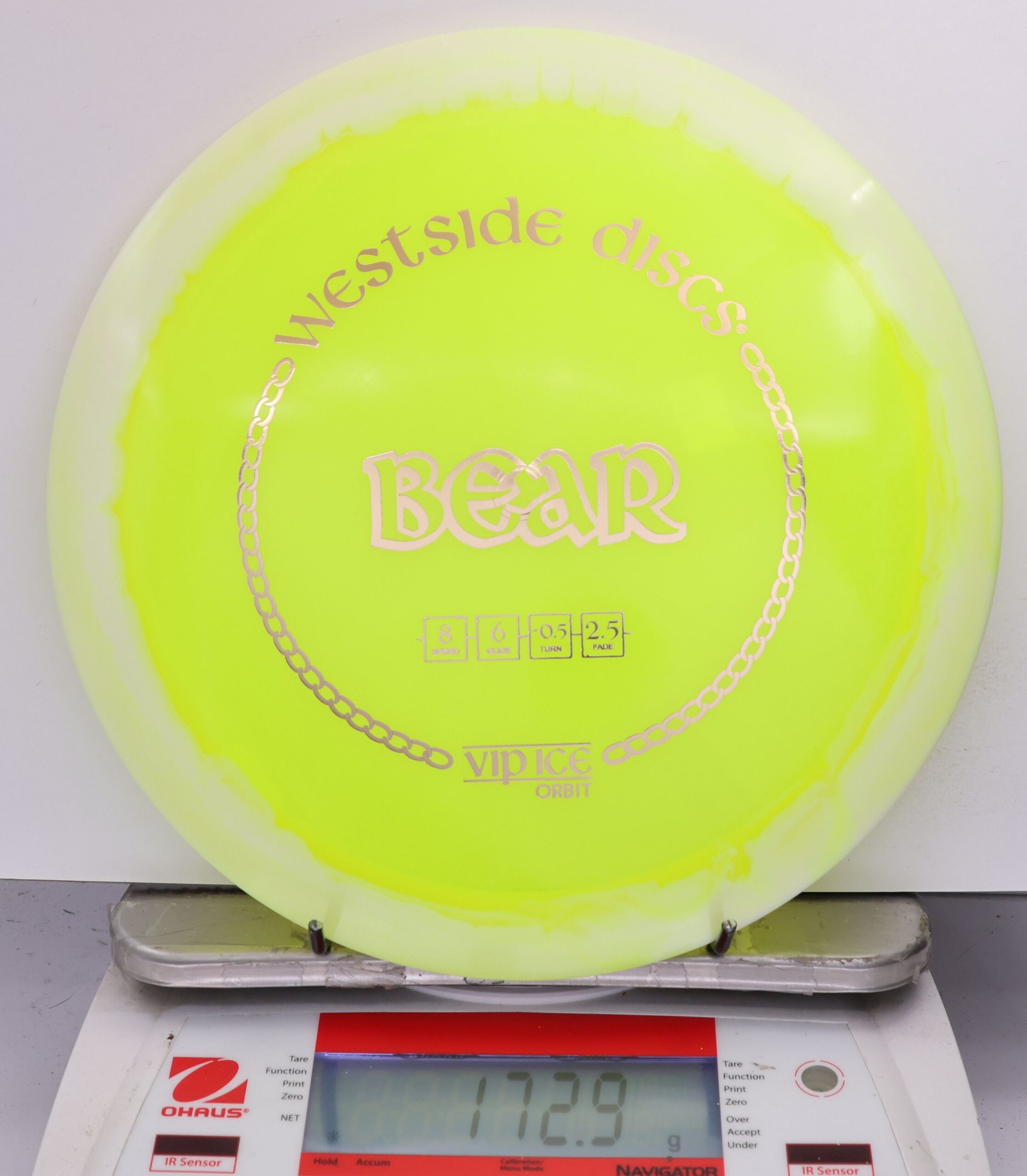 565290 VIP Ice Orbit Bear - #809 White-NYellow, 173