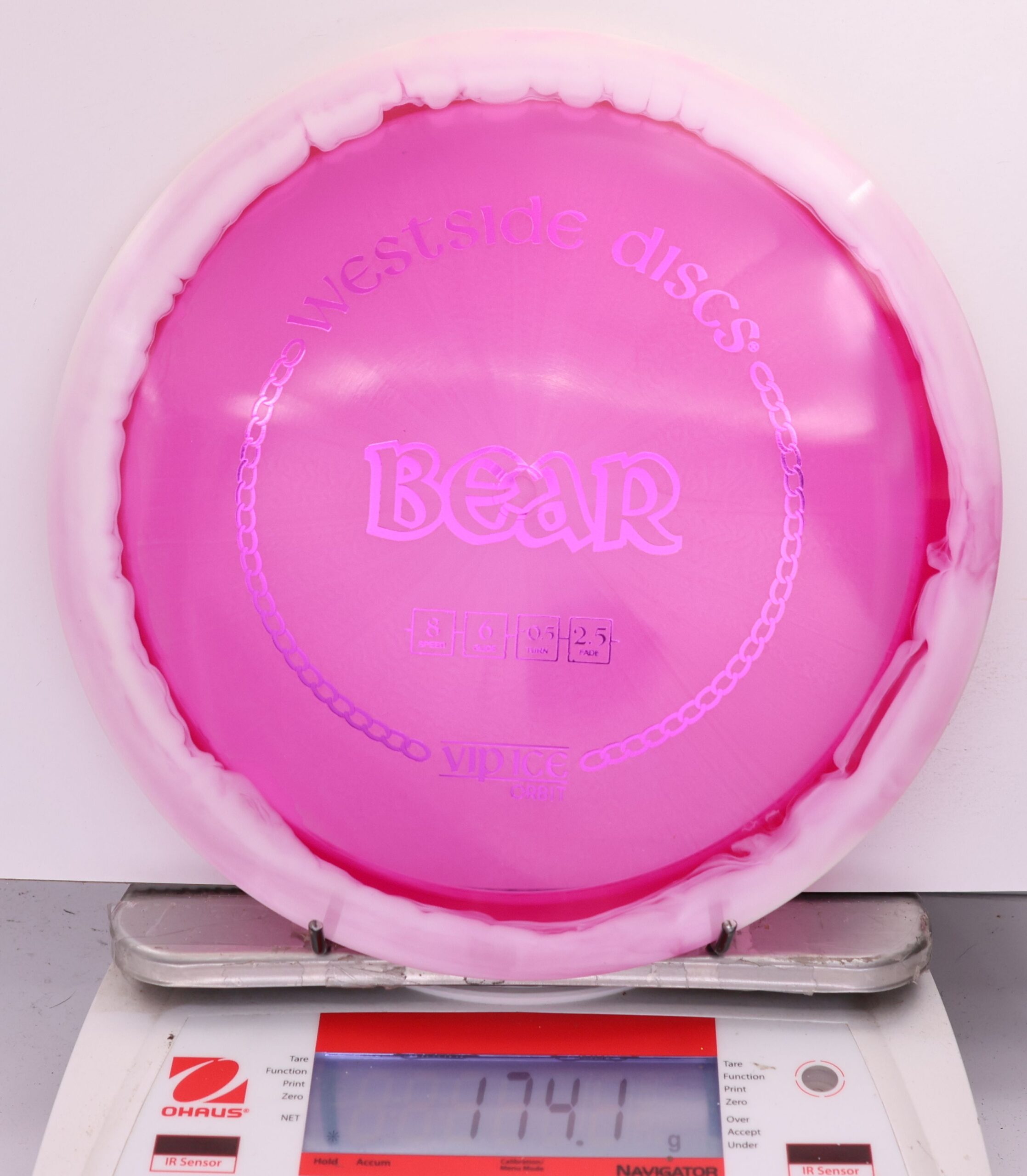 565291 VIP Ice Orbit Bear - #810 White-Berry, 174