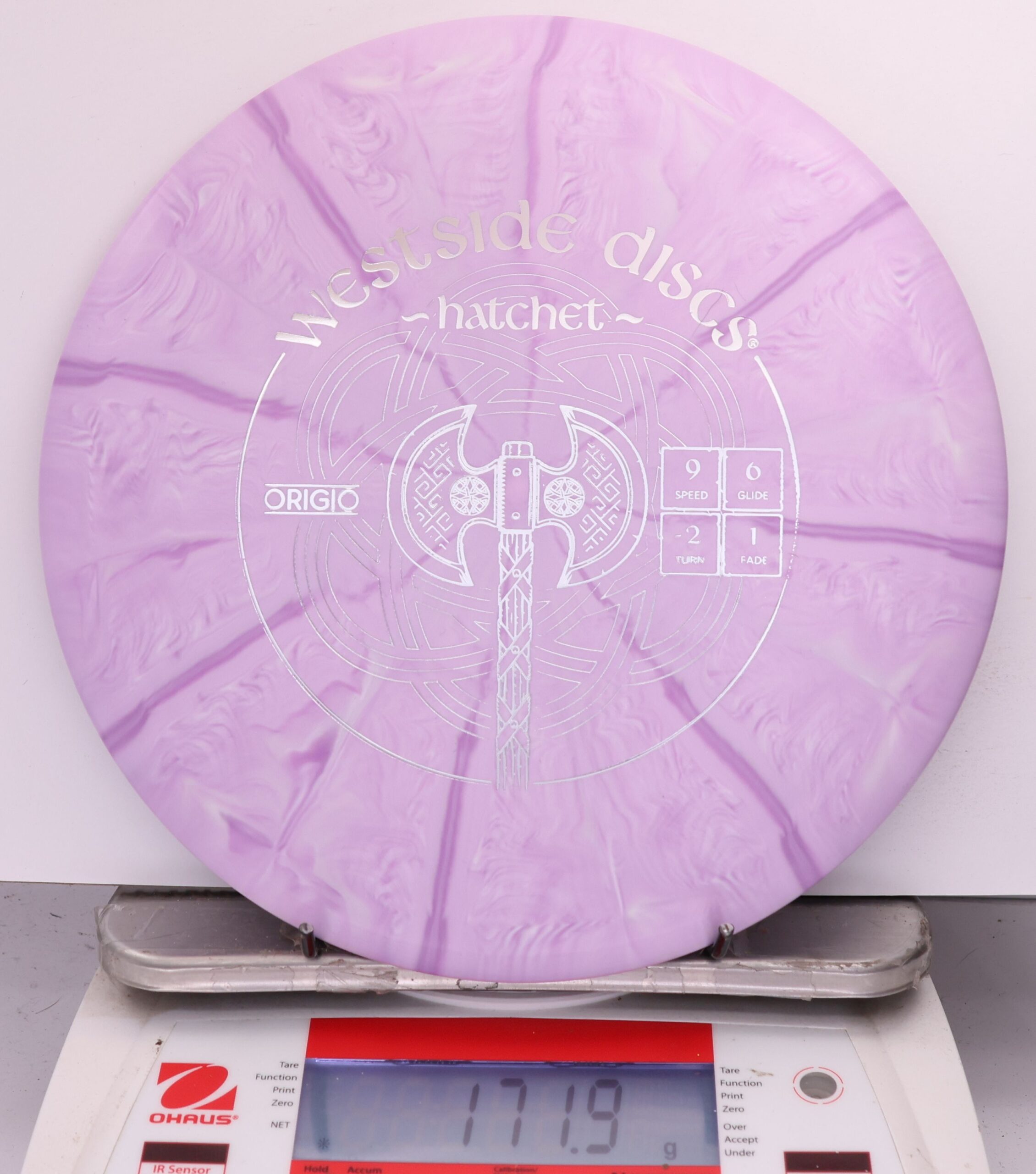 565509 Origio Burst Hatchet - #806 LtPurple, 172