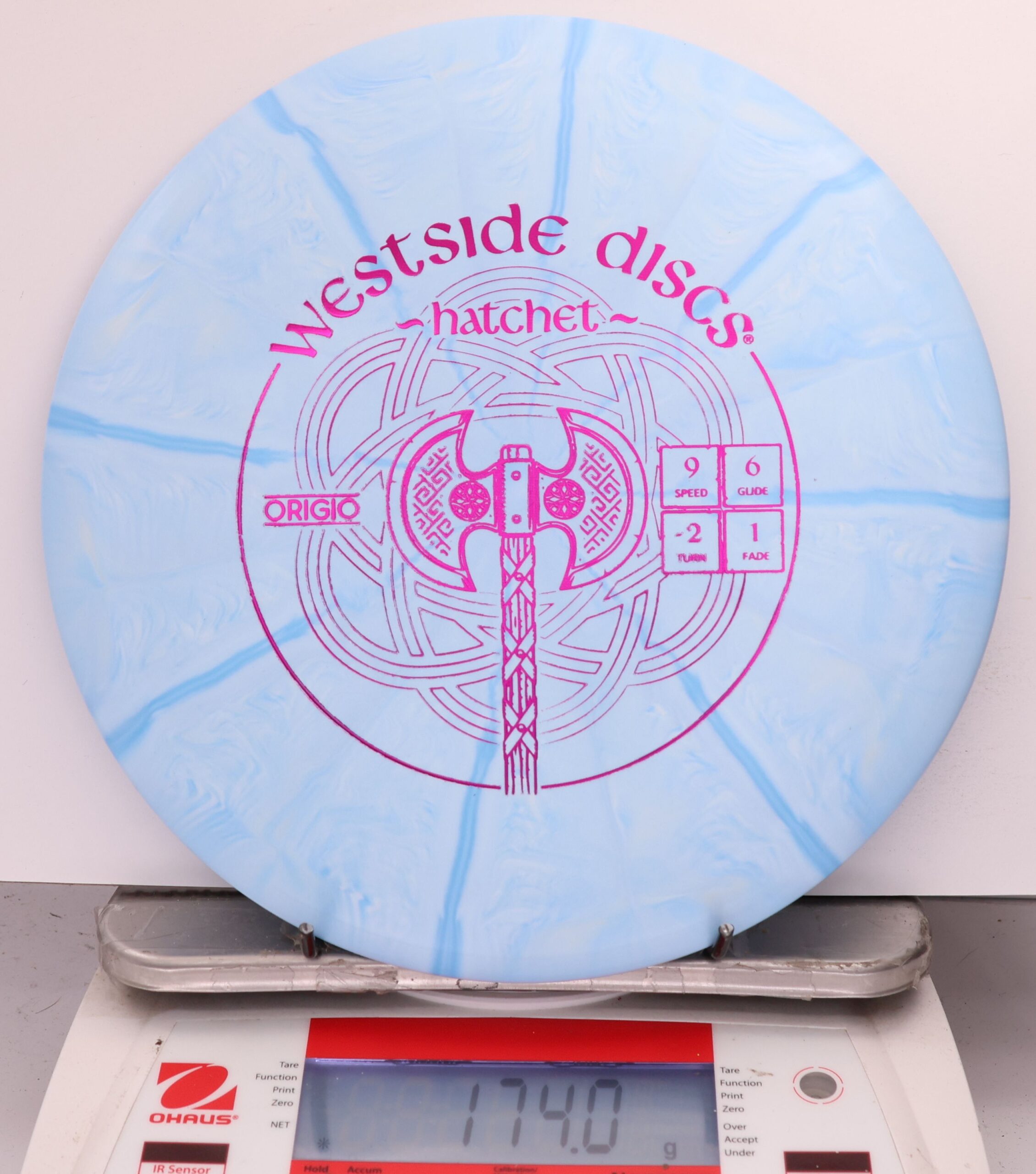 565521 Origio Burst Hatchet - #809 LtBlue, 174