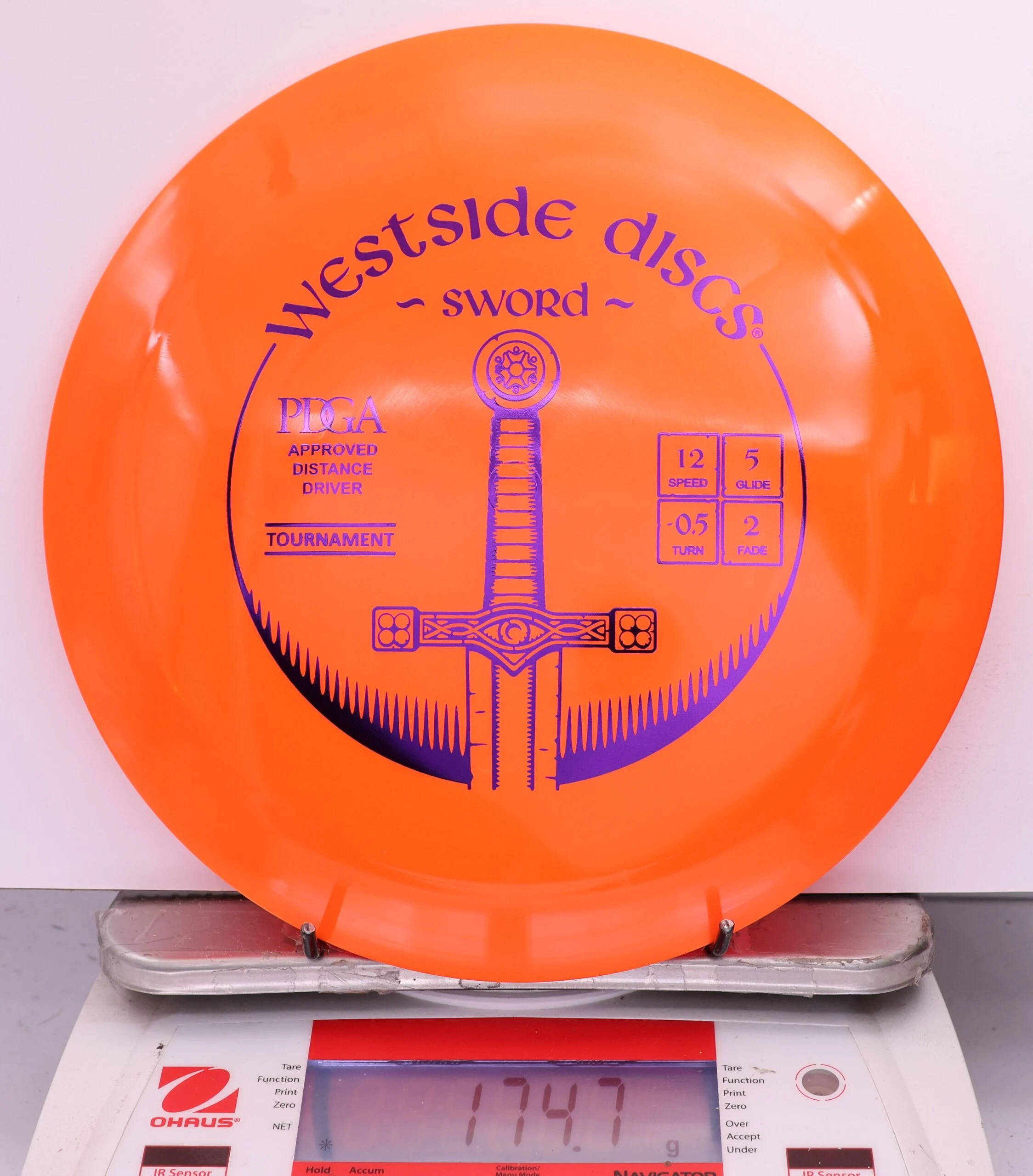 565833 Tournament Sword - #808 Orange, 175