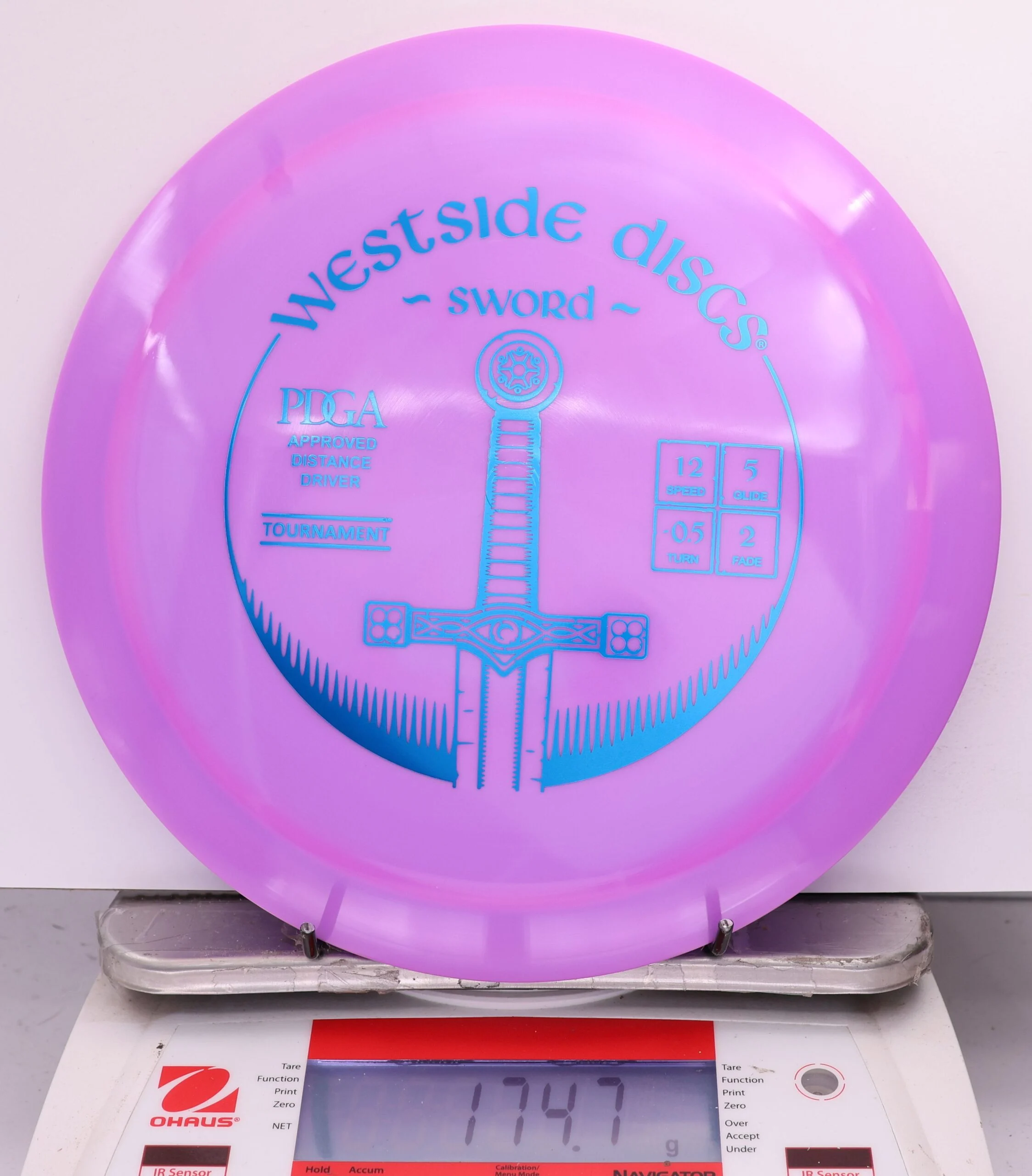 565845 Tournament Sword - #812 Purple, 175