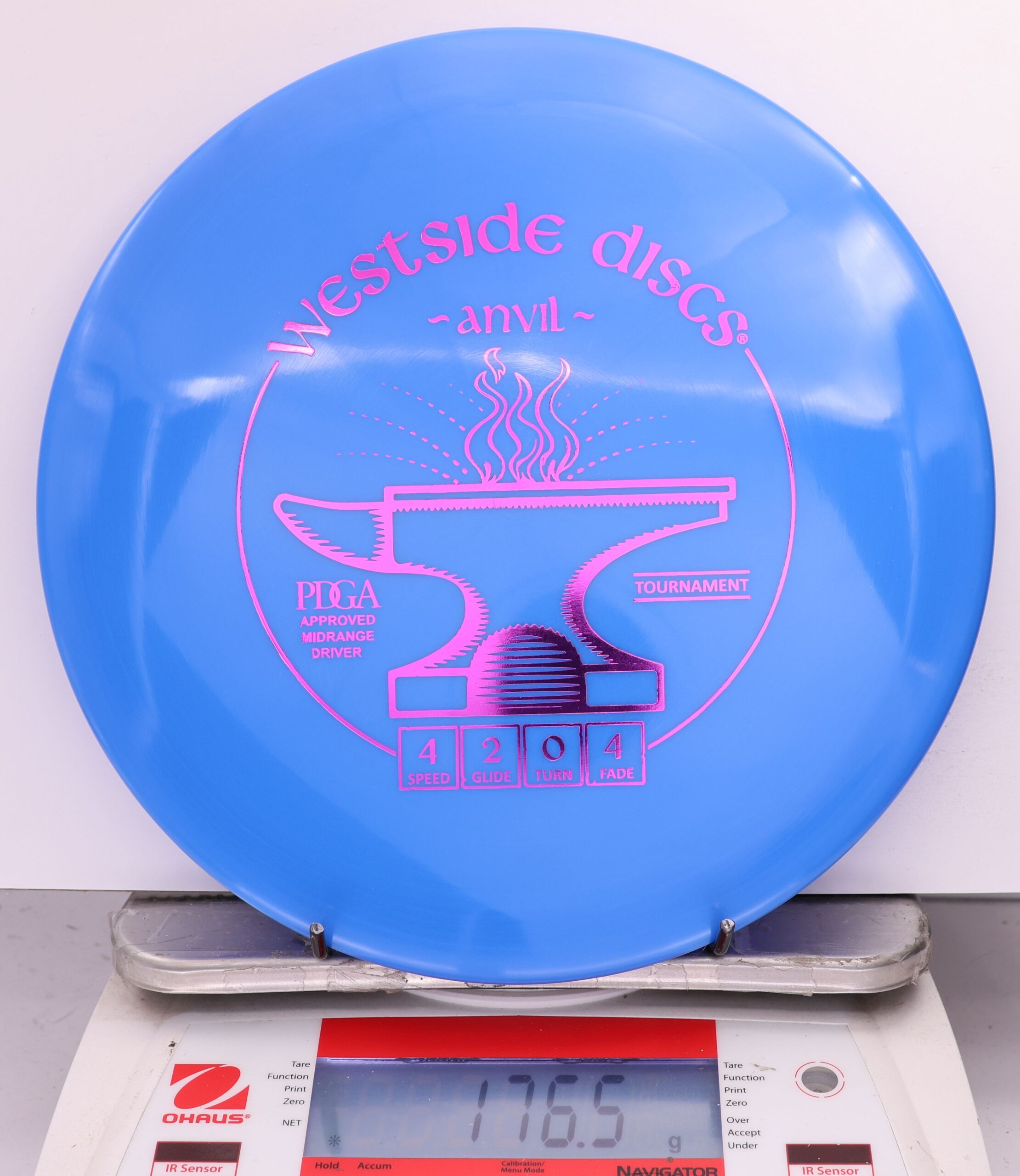 565920 Tournament Anvil - #808 Blue, 177