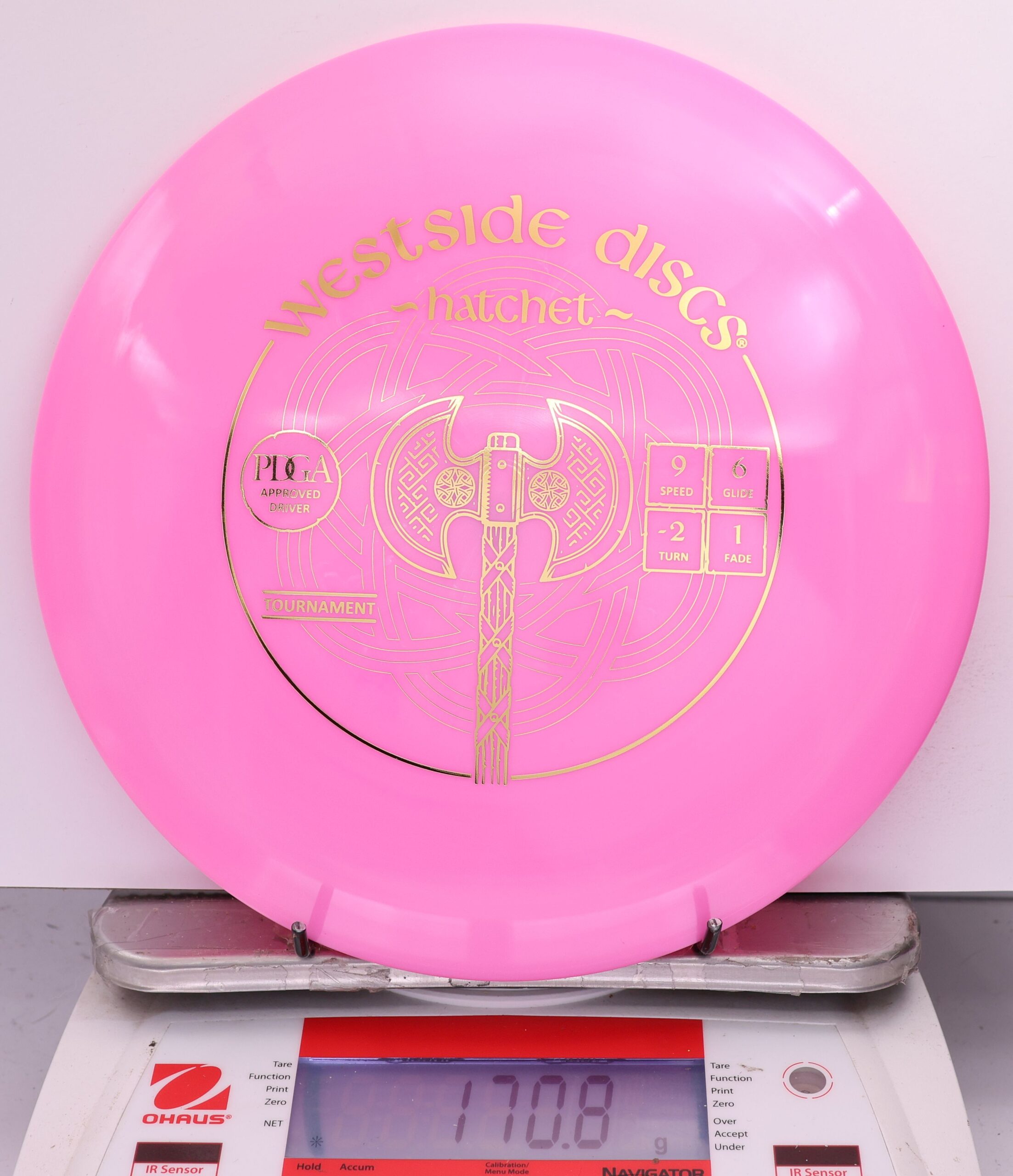 566070 Tournament Hatchet - #808 Pink, 171