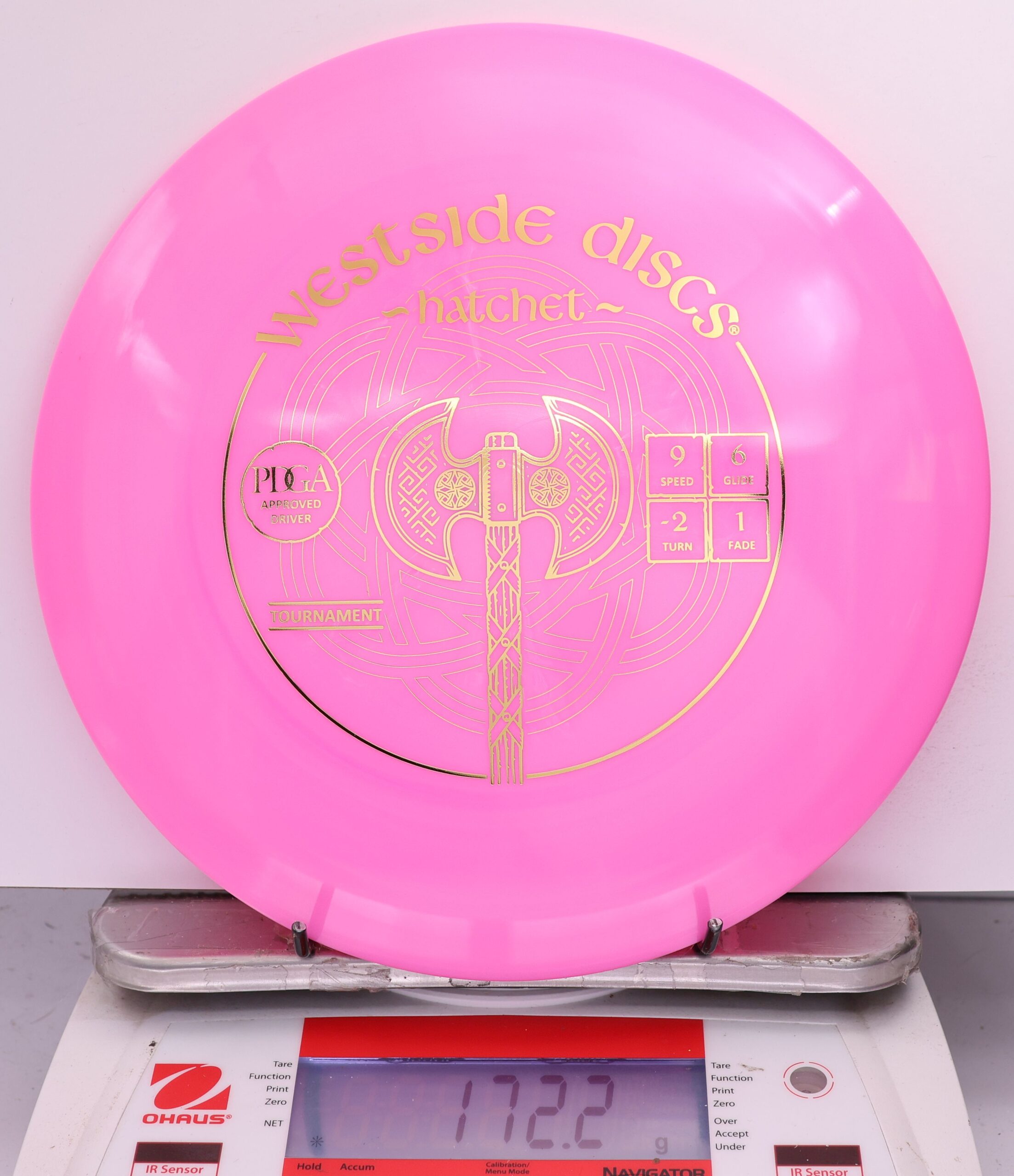 566098 Tournament Hatchet - #814 Pink, 172