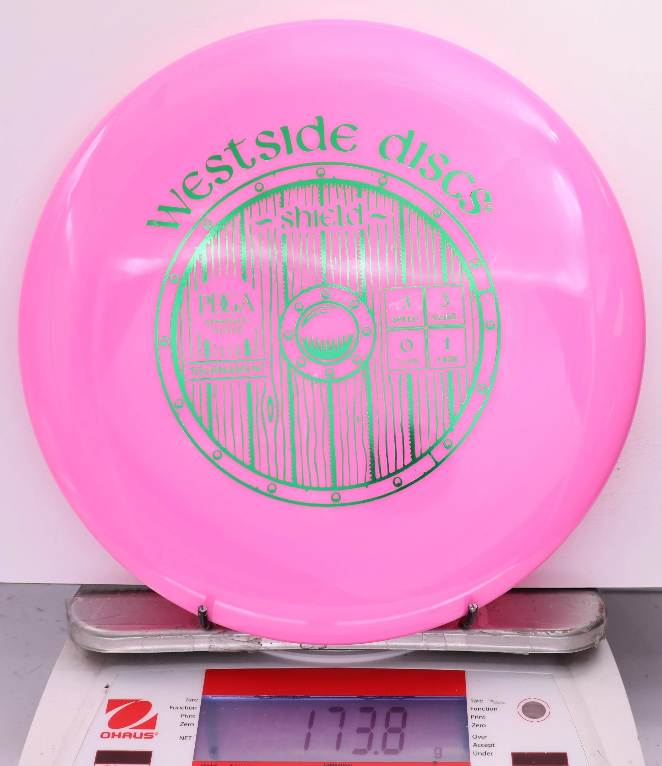 566135 Tournament Shield - #810 Pink, 174